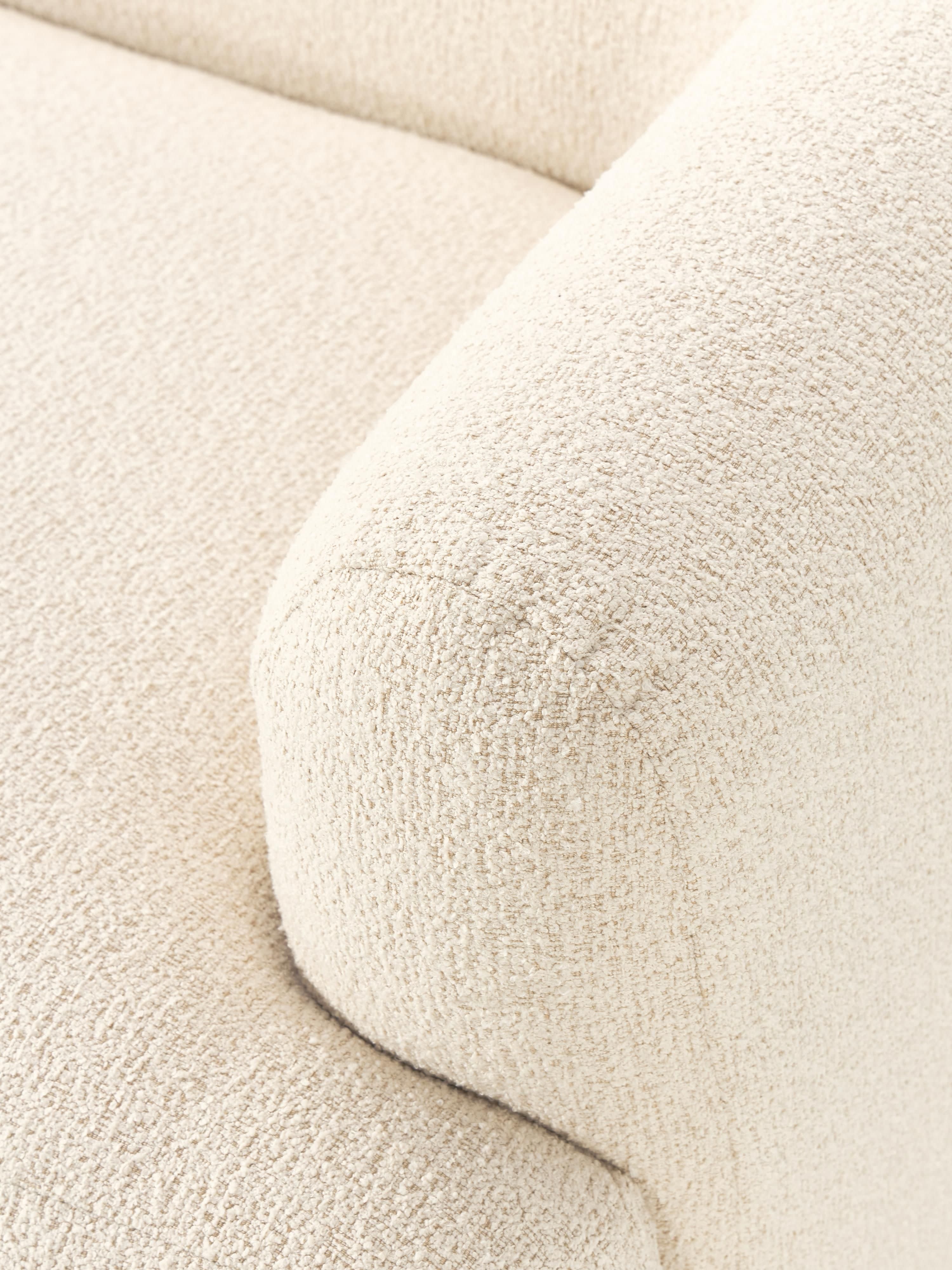 Modulares Bouclé-Sofa Sofia (2-Sitzer)