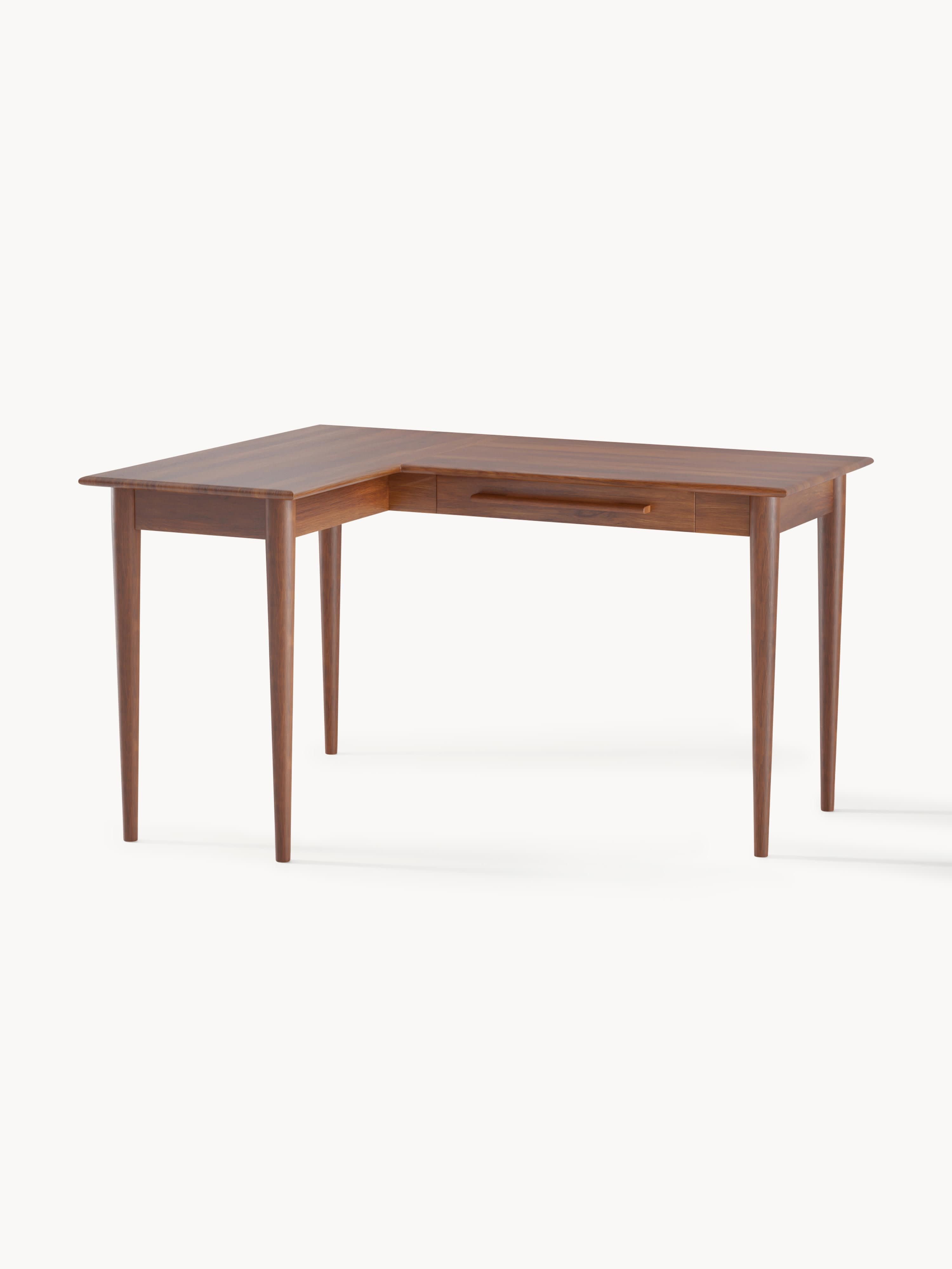 Galeriebild 1 - Eckschreibtisch Paul aus Mangoholz