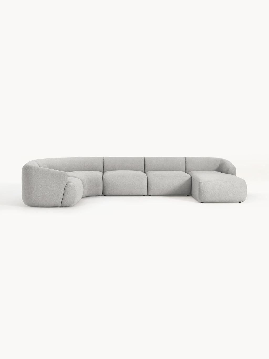 Modulares Bouclé-XL-Sofa Sofia