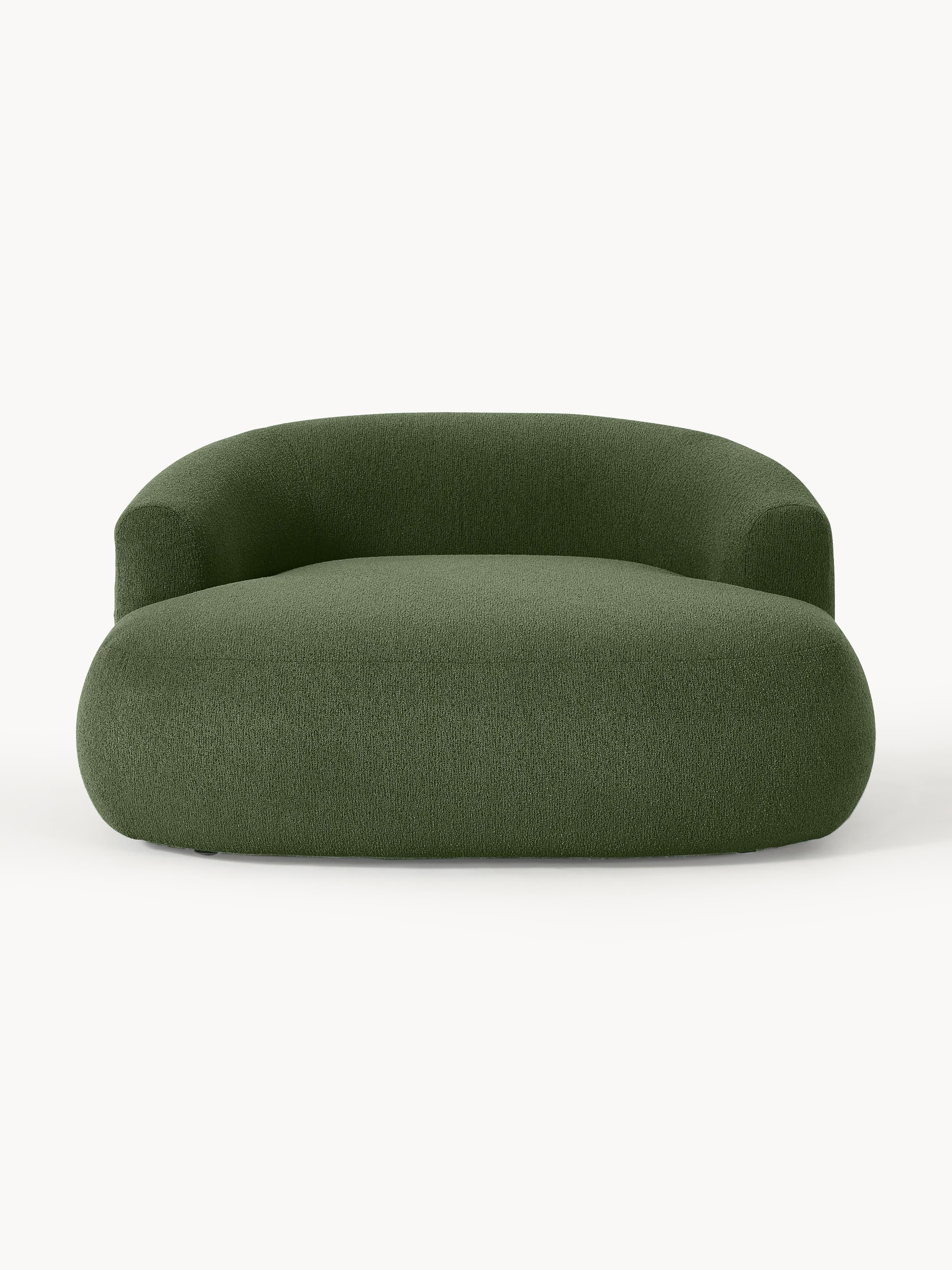 Bouclé-XL-Loungesessel Sofia