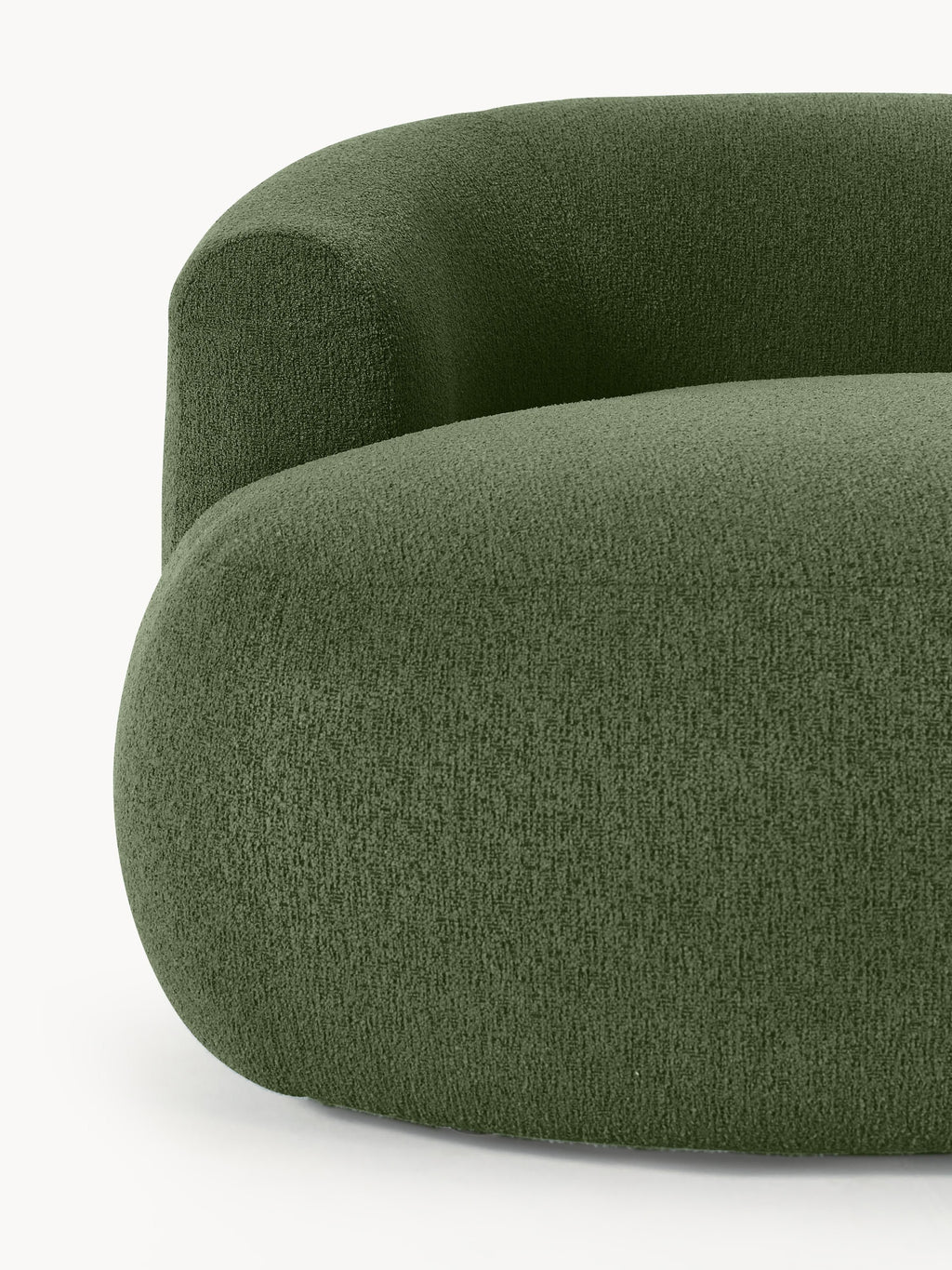 Bouclé-XL-Loungesessel Sofia