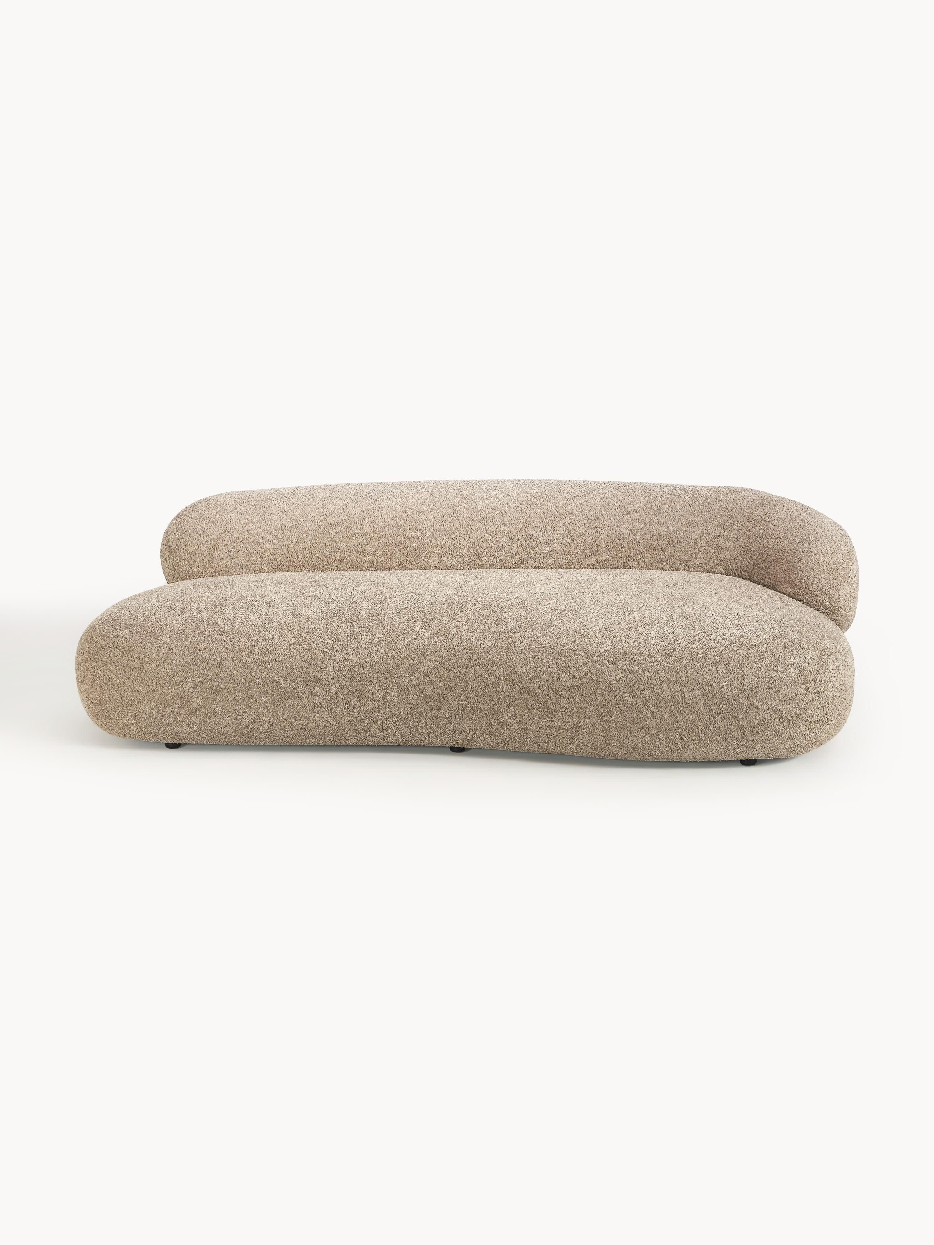 Galeriebild 1 - Sofa Alba (3-Sitzer) aus Teddy-Bouclé