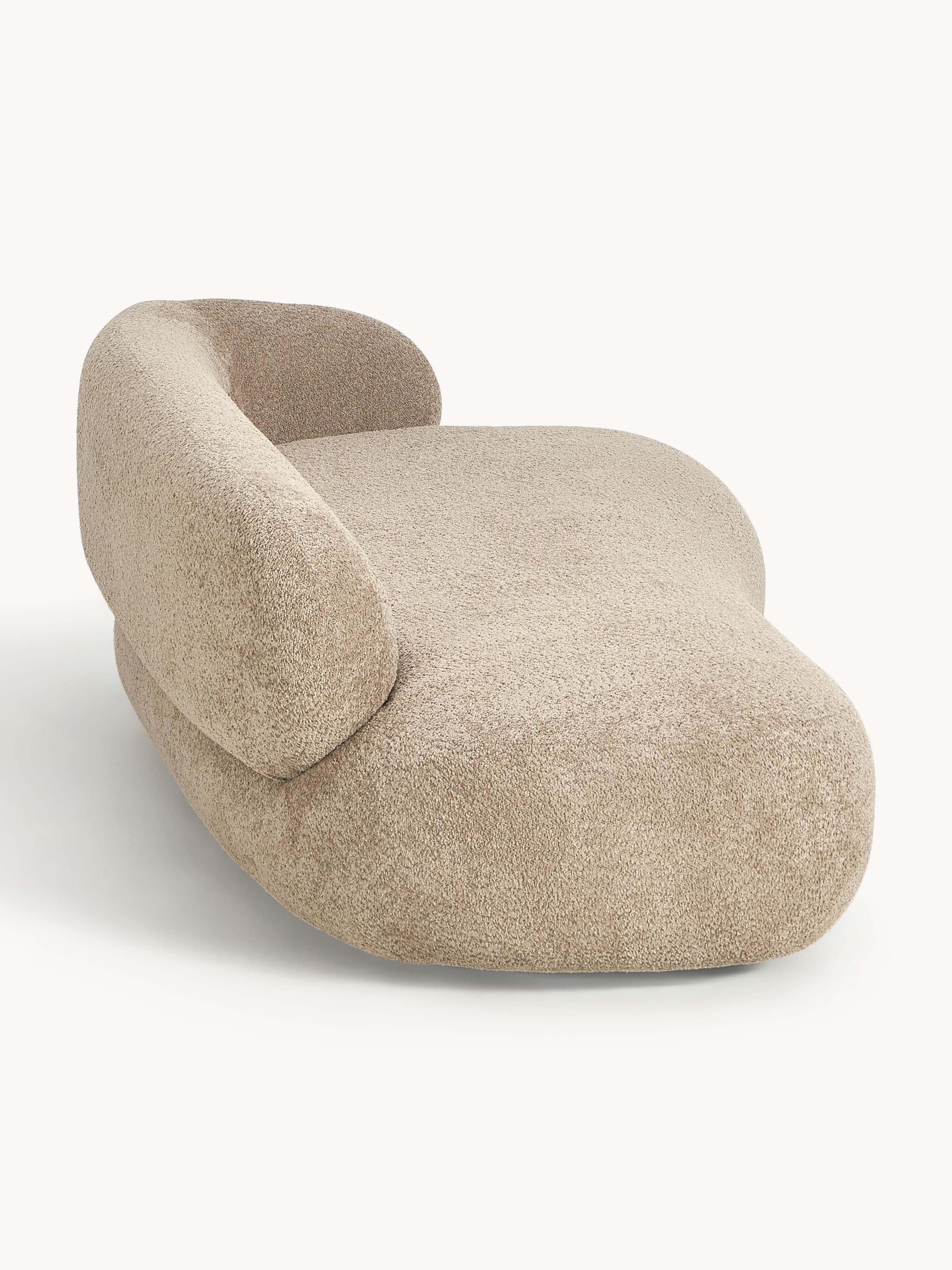 Sofa Alba (3-Sitzer) aus Teddy-Bouclé