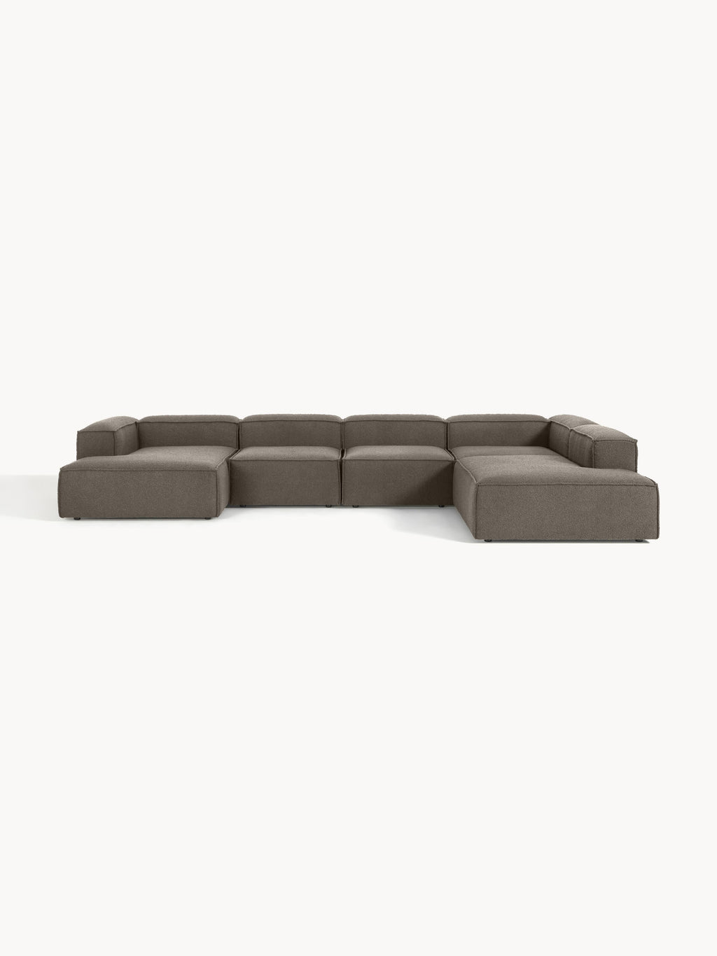 Modulares XL Sofa Lennon aus Bouclé