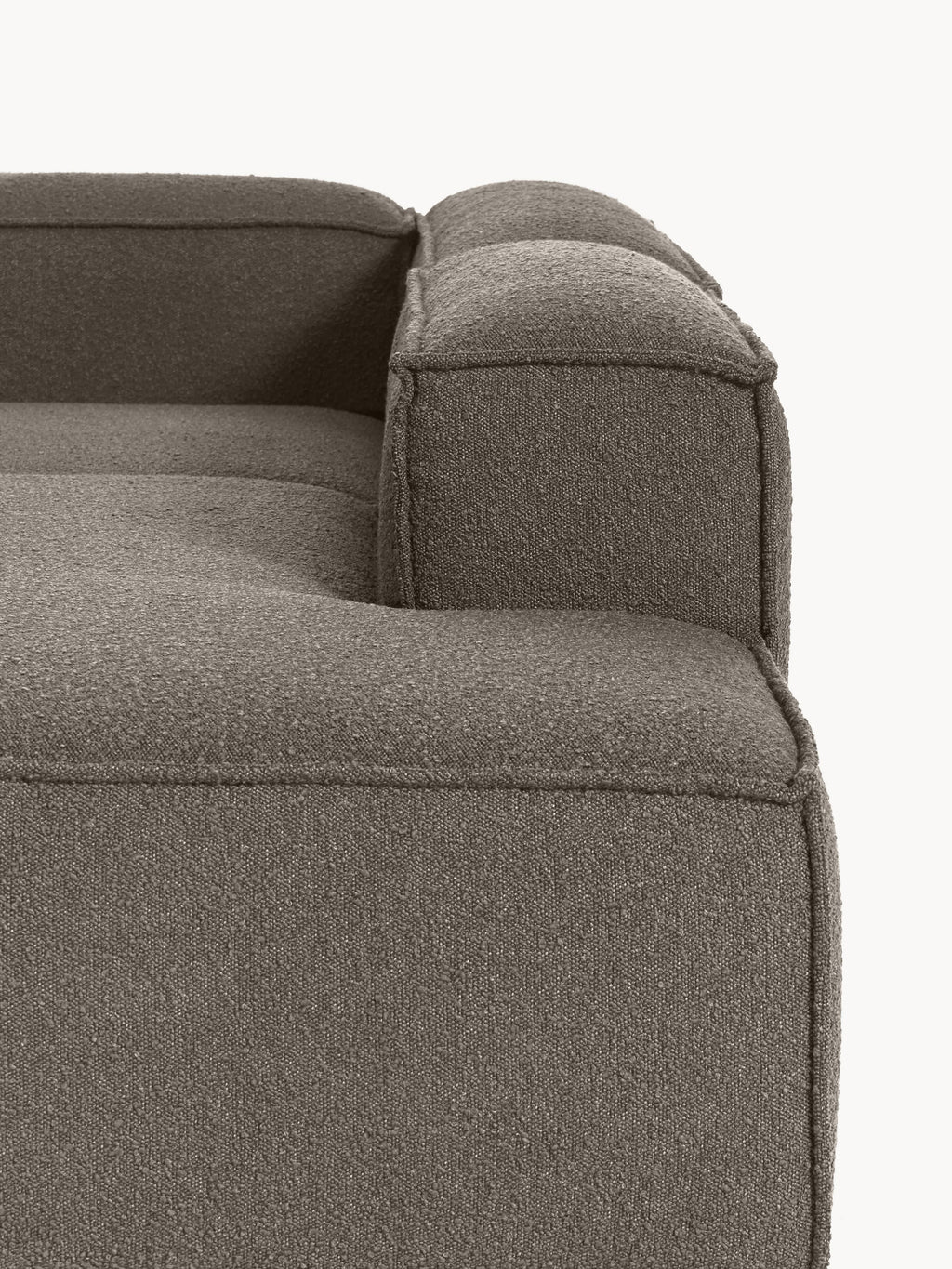 Modulares XL Sofa Lennon aus Bouclé