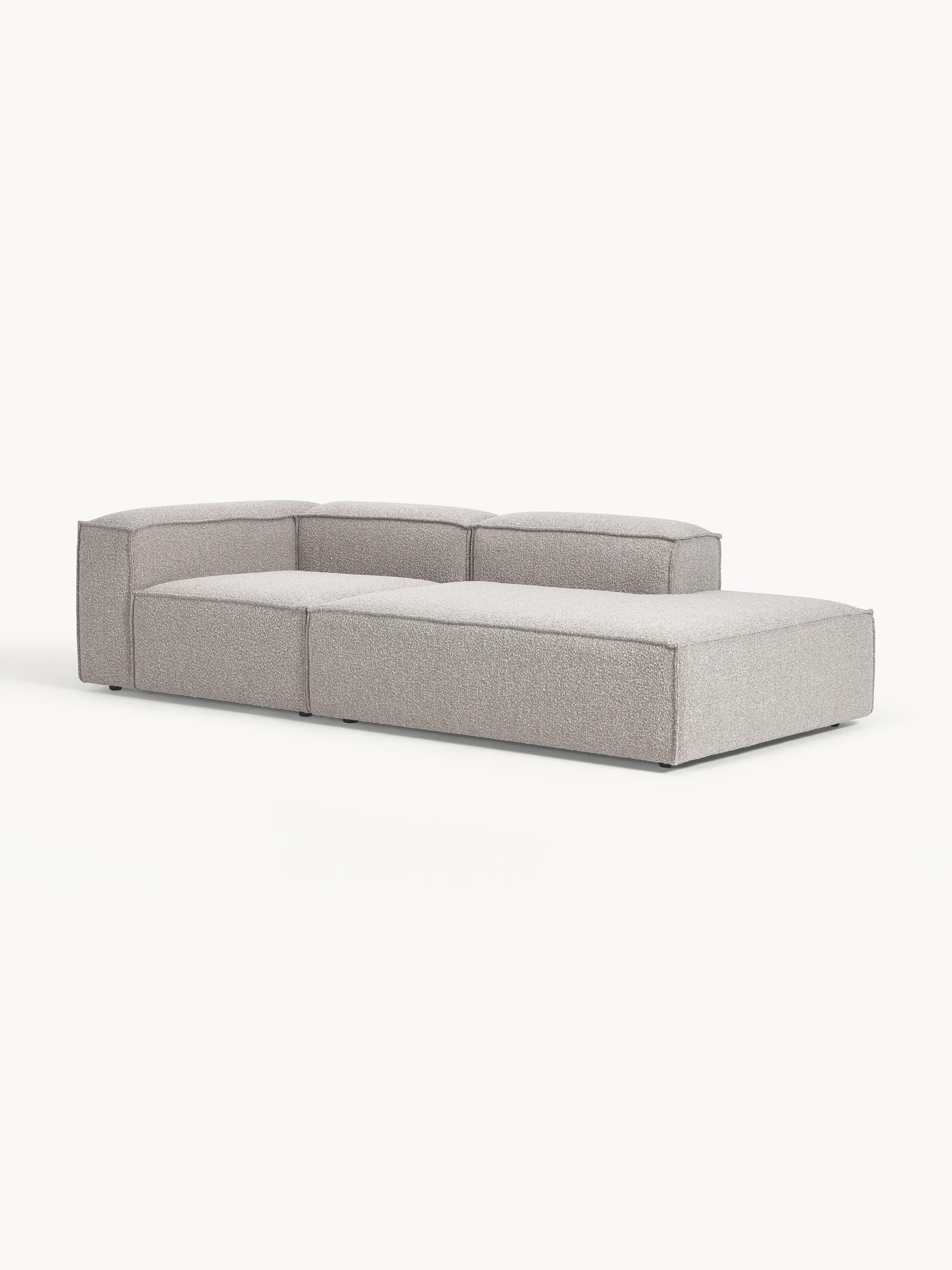 Modulare Ottomane Lennon aus Bouclé