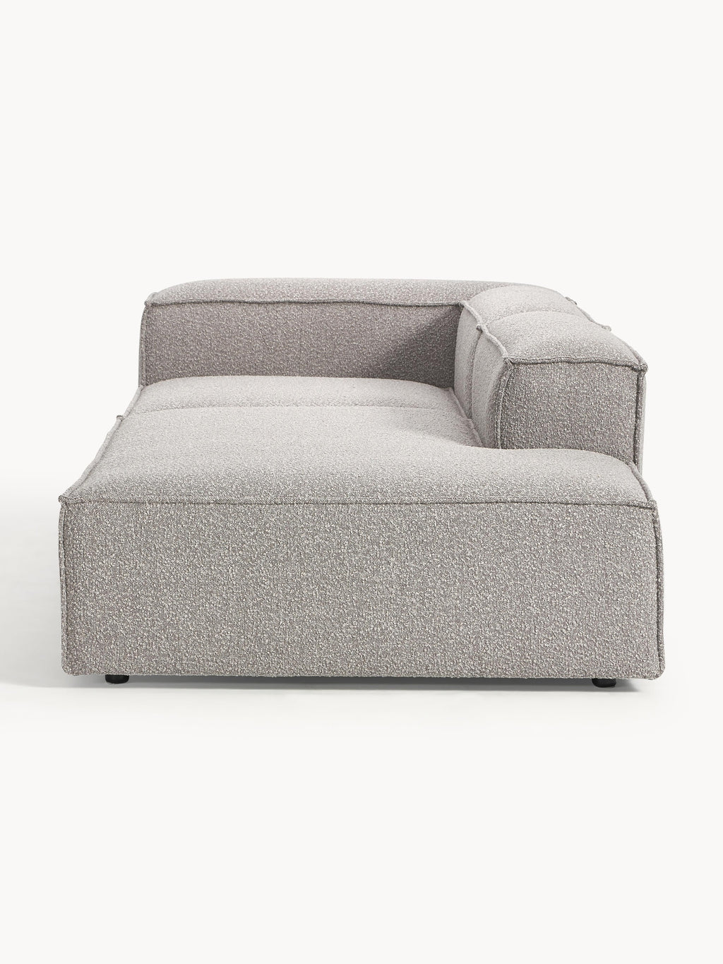 Modulare Ottomane Lennon aus Bouclé