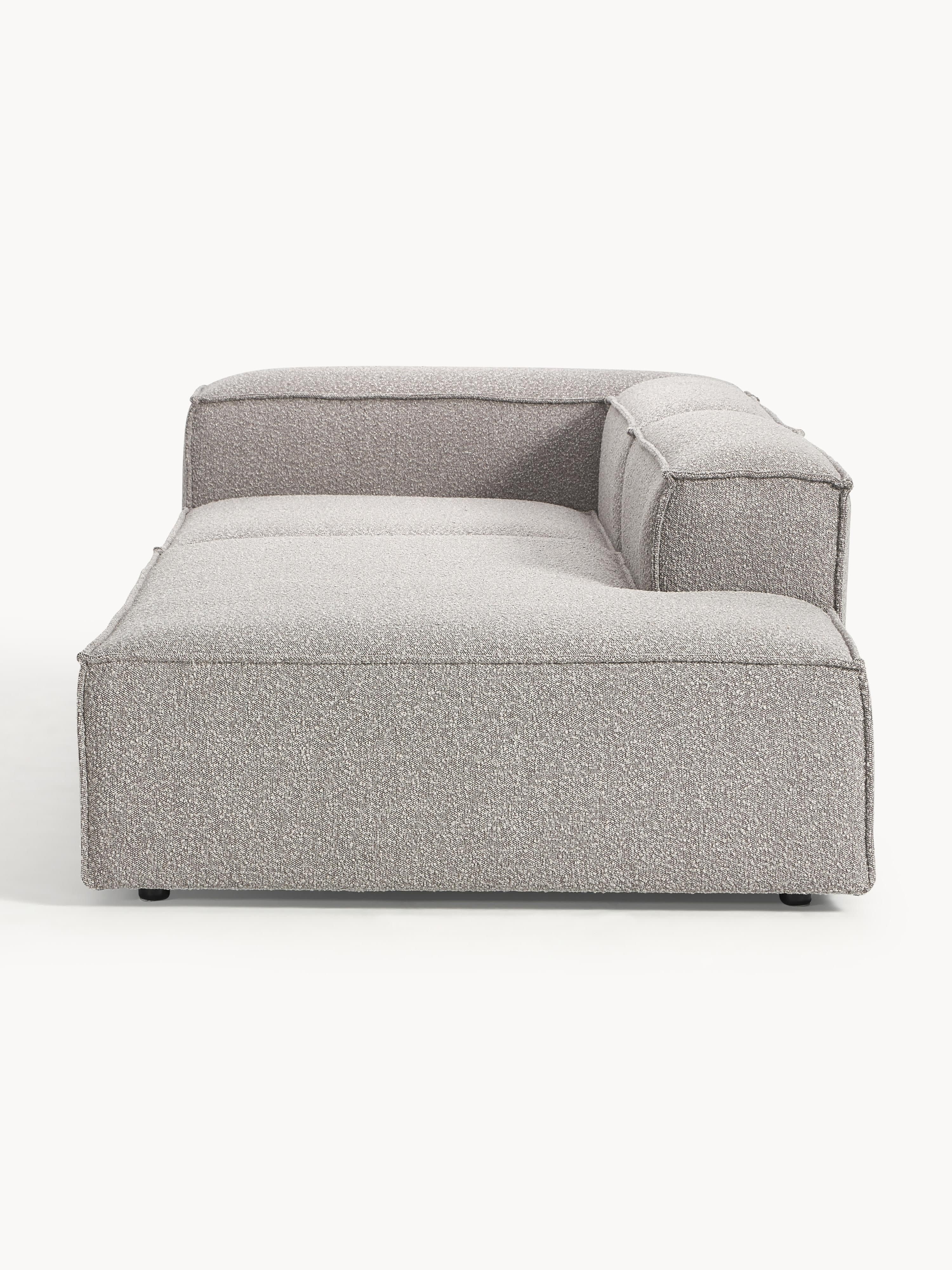 Modulare Ottomane Lennon aus Bouclé