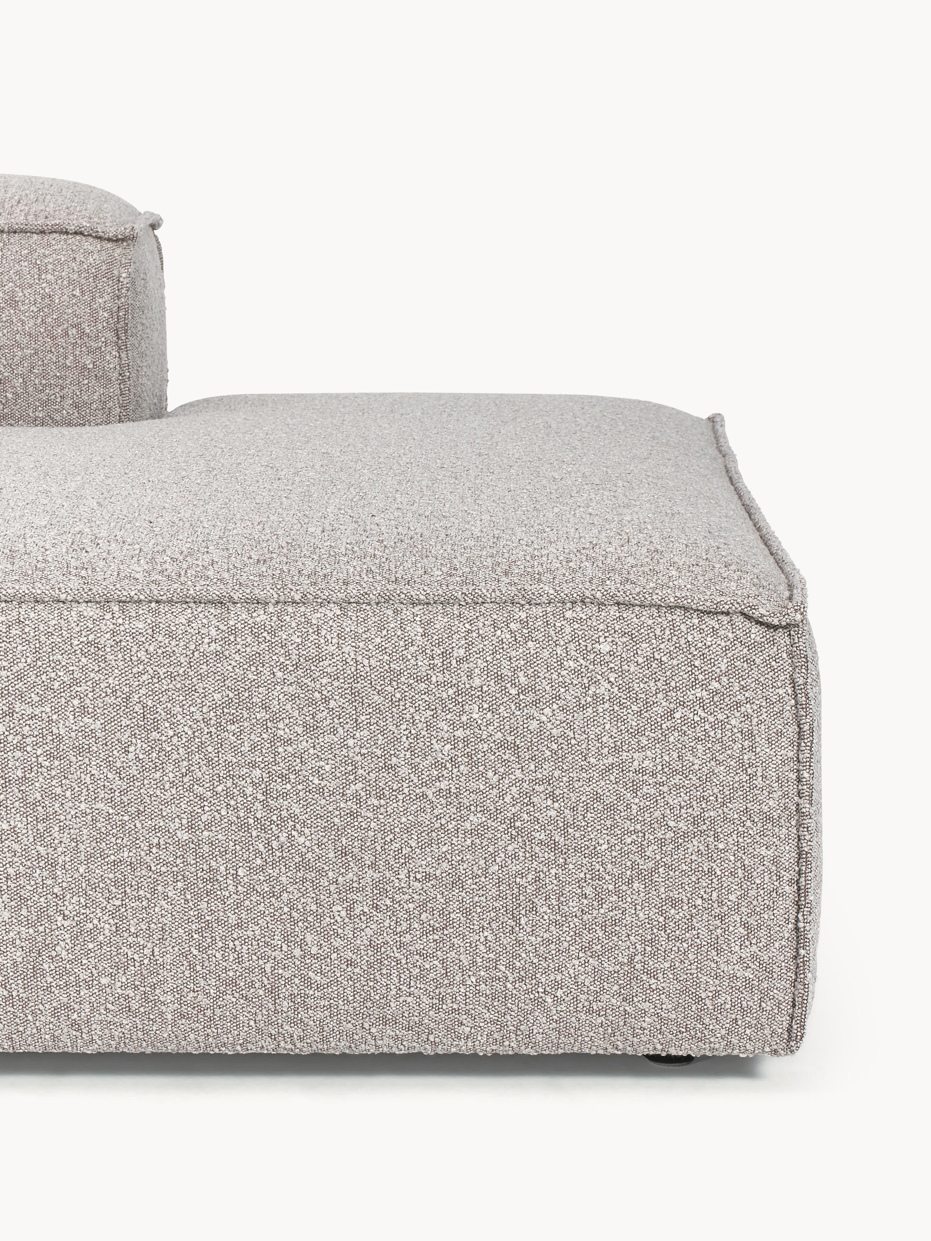 Modulare Ottomane Lennon aus Bouclé