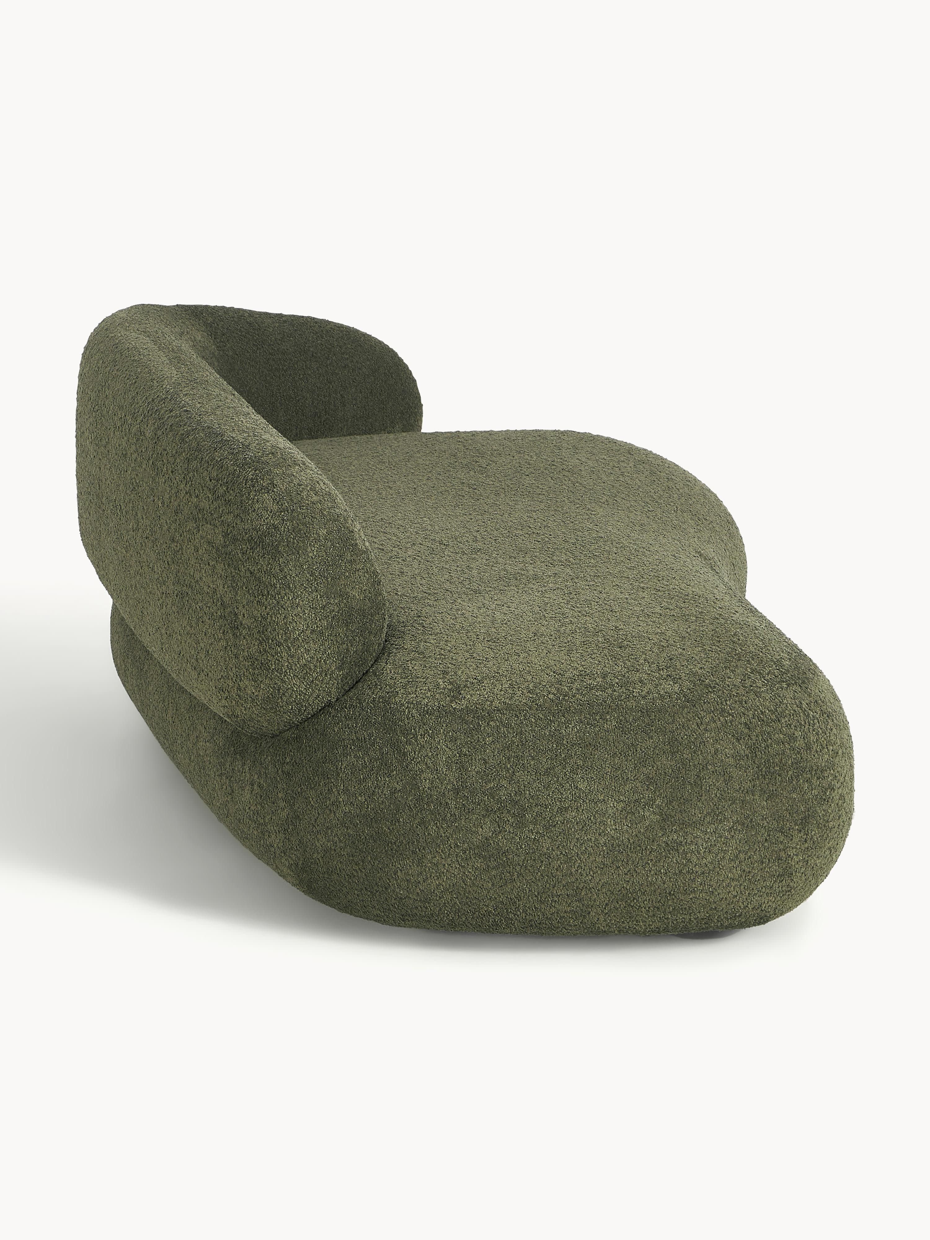 Sofa Alba (3-Sitzer) aus Teddy-Bouclé