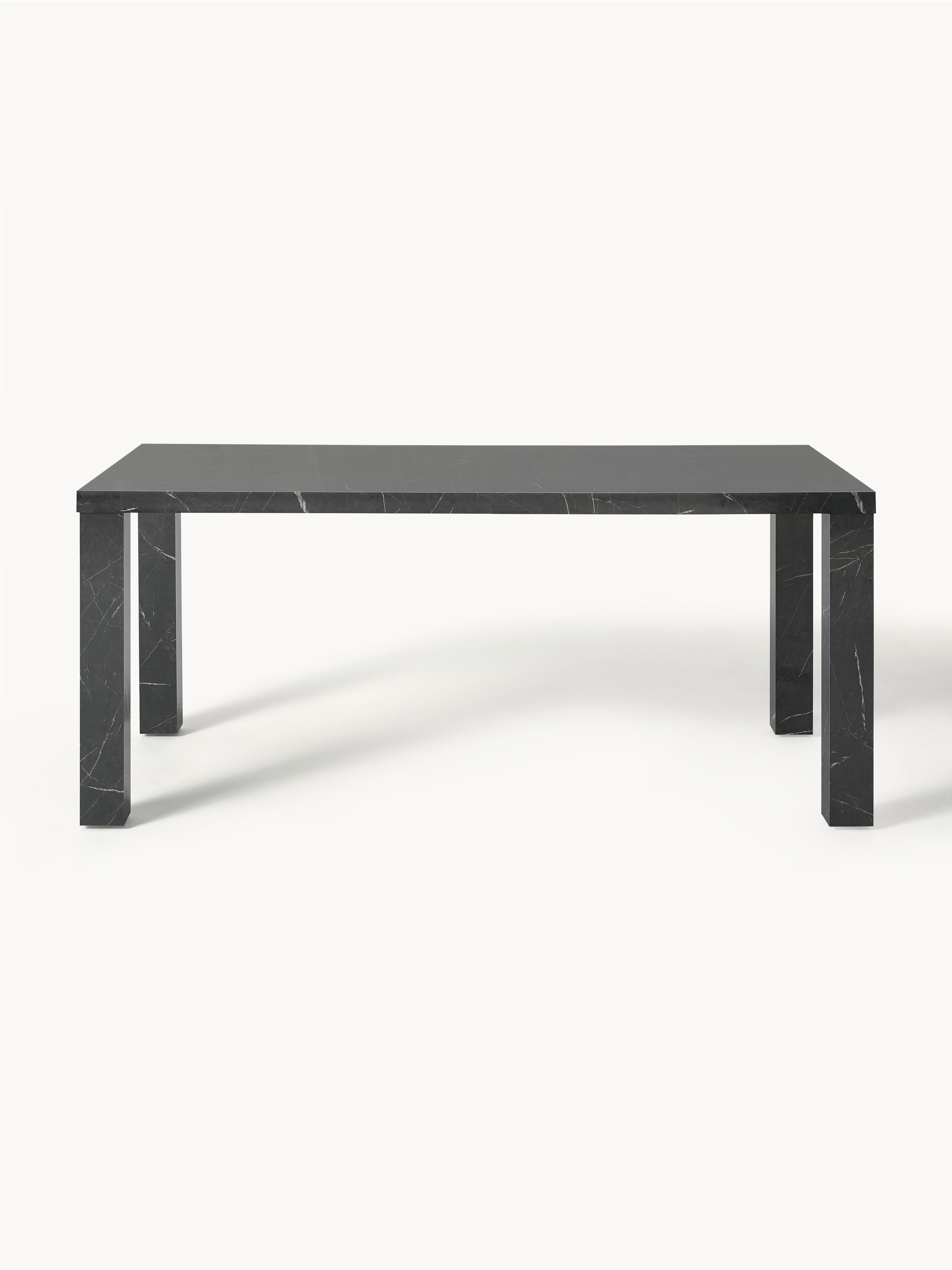 Esstisch Carl in Marmor-Optik, 180 x 90 cm