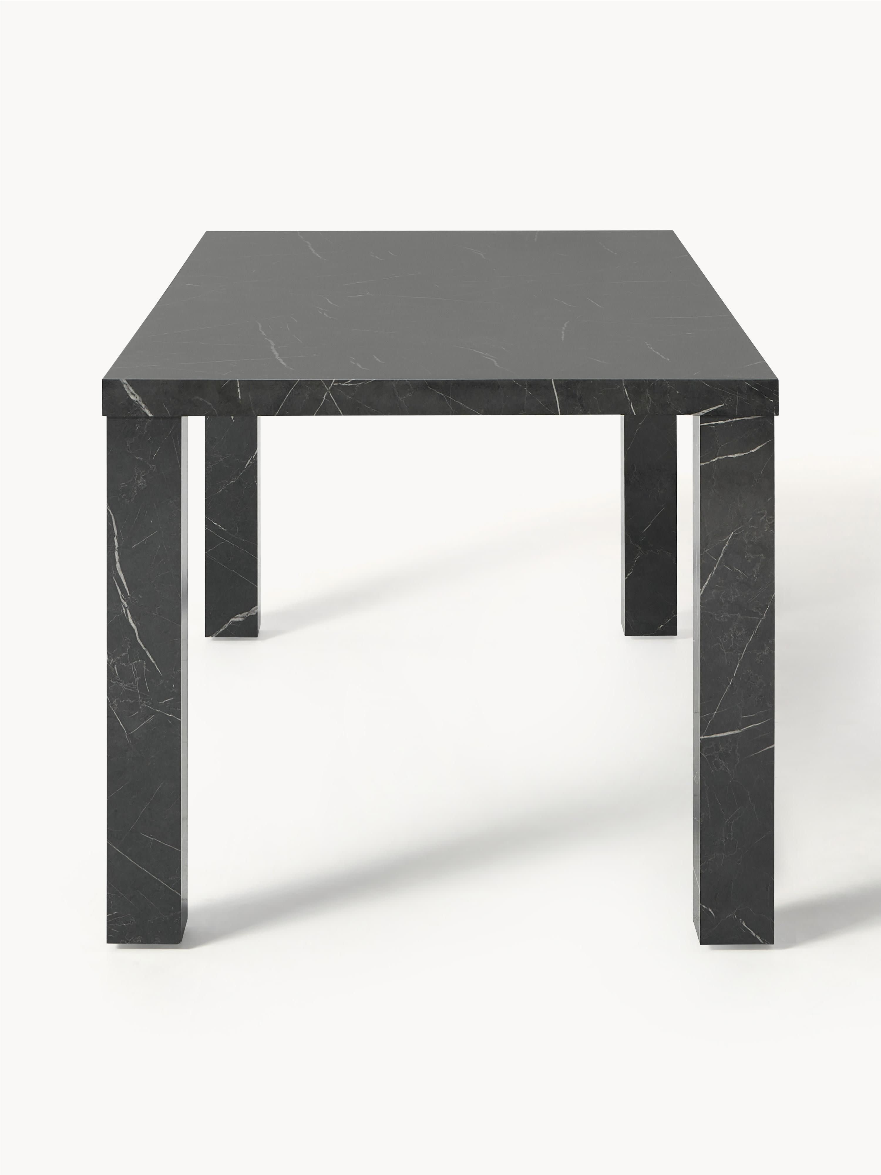 Esstisch Carl in Marmor-Optik, 180 x 90 cm