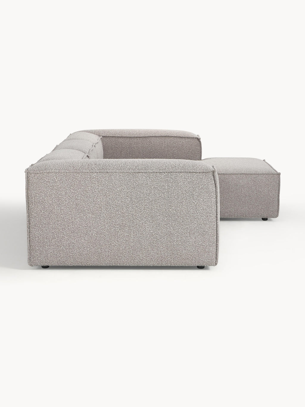 Modulares Bouclé-Ecksofa Lennon (4-Sitzer)