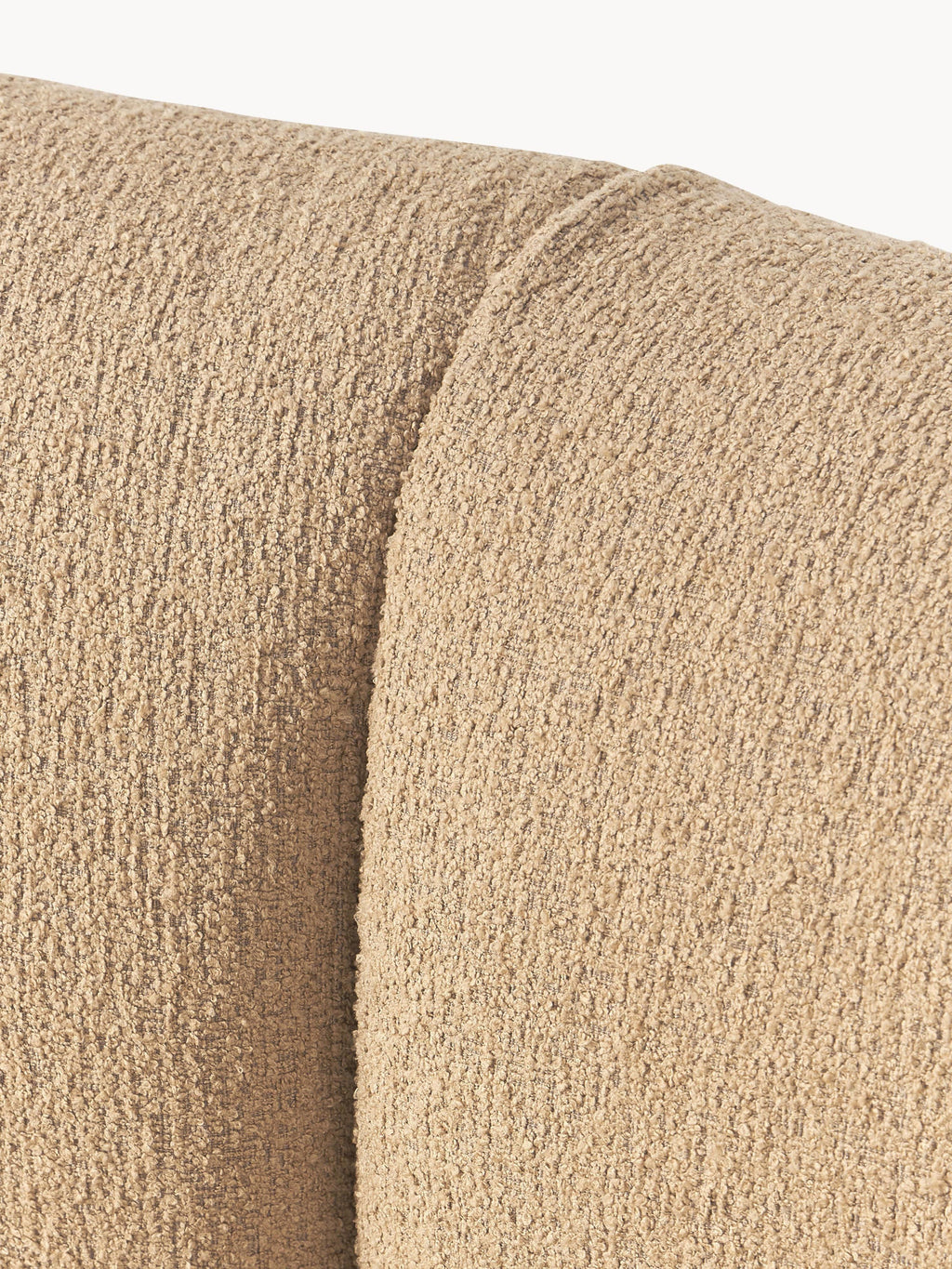Modulares Bouclé-Ecksofa Sofia (4-Sitzer)
