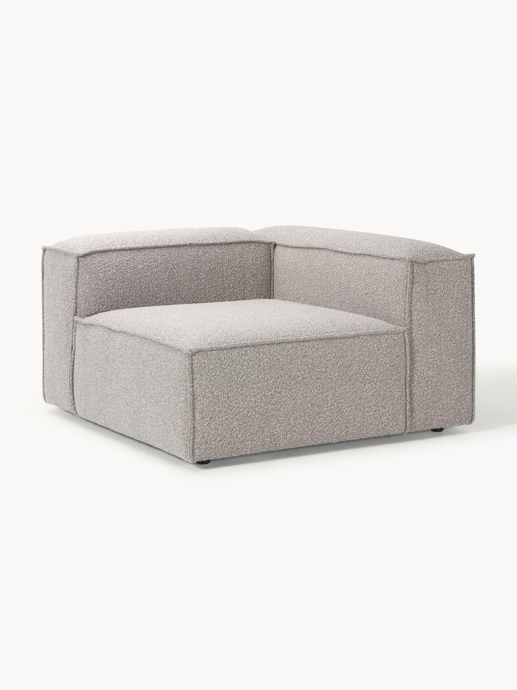 Eckmodul Lennon aus Bouclé