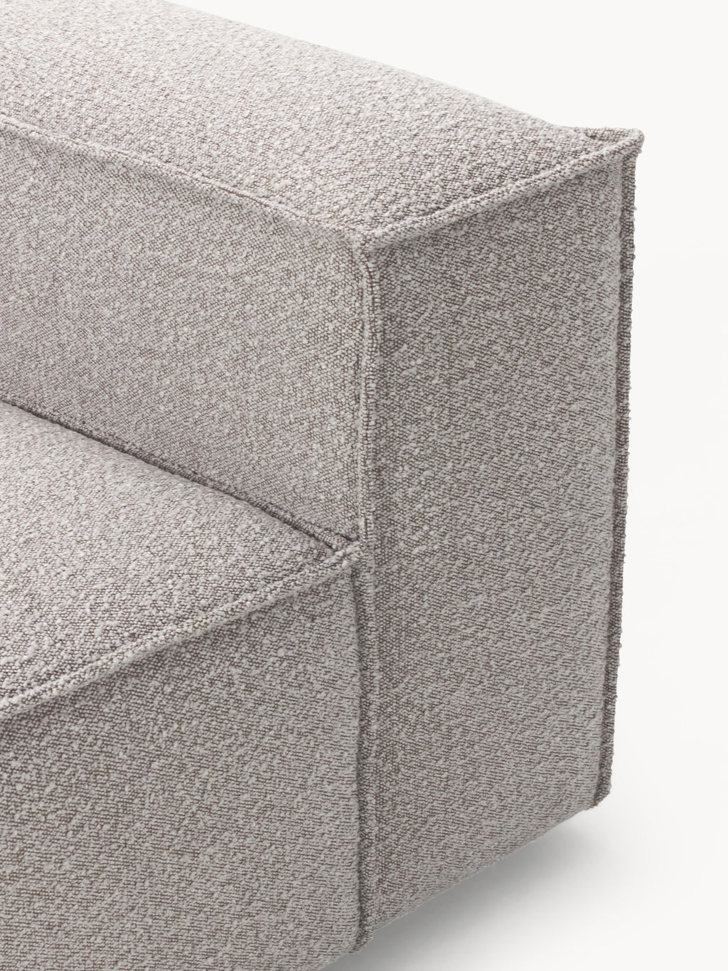 Eckmodul Lennon aus Bouclé