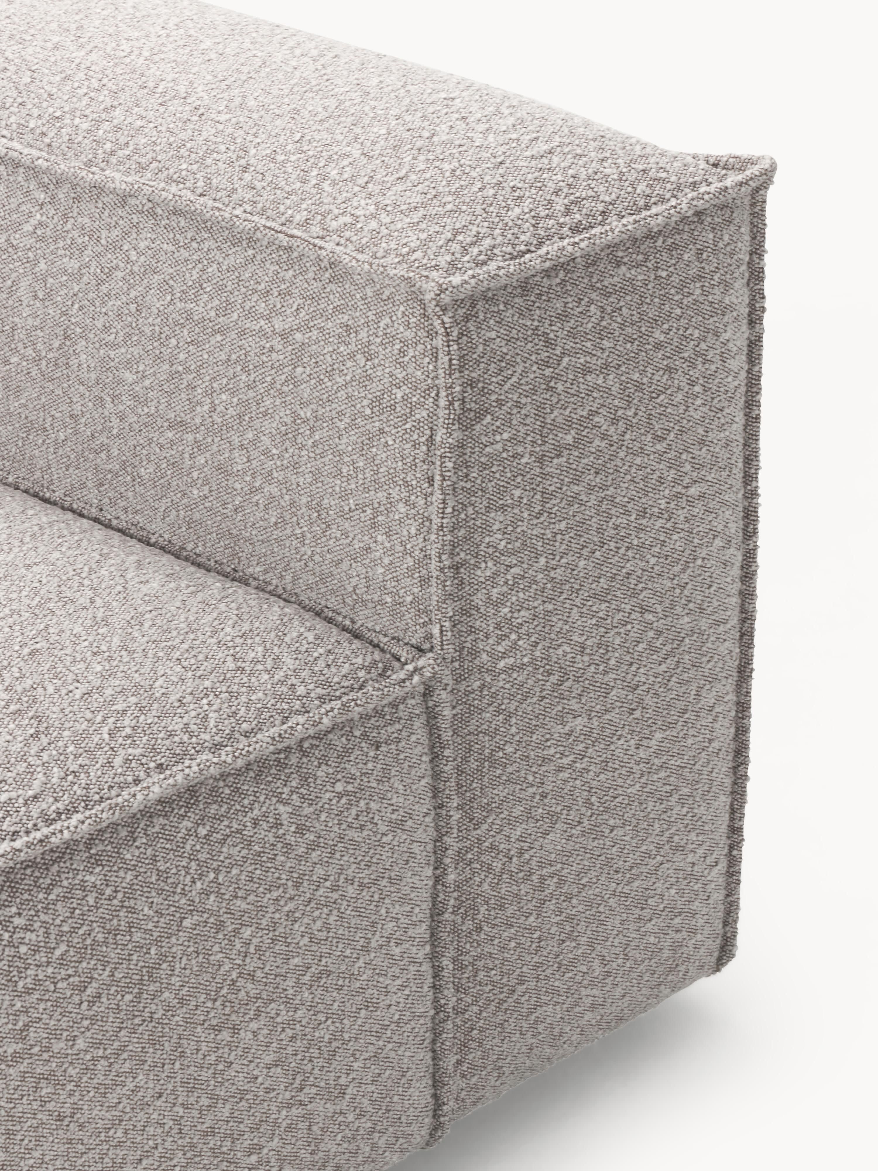 Eckmodul Lennon aus Bouclé