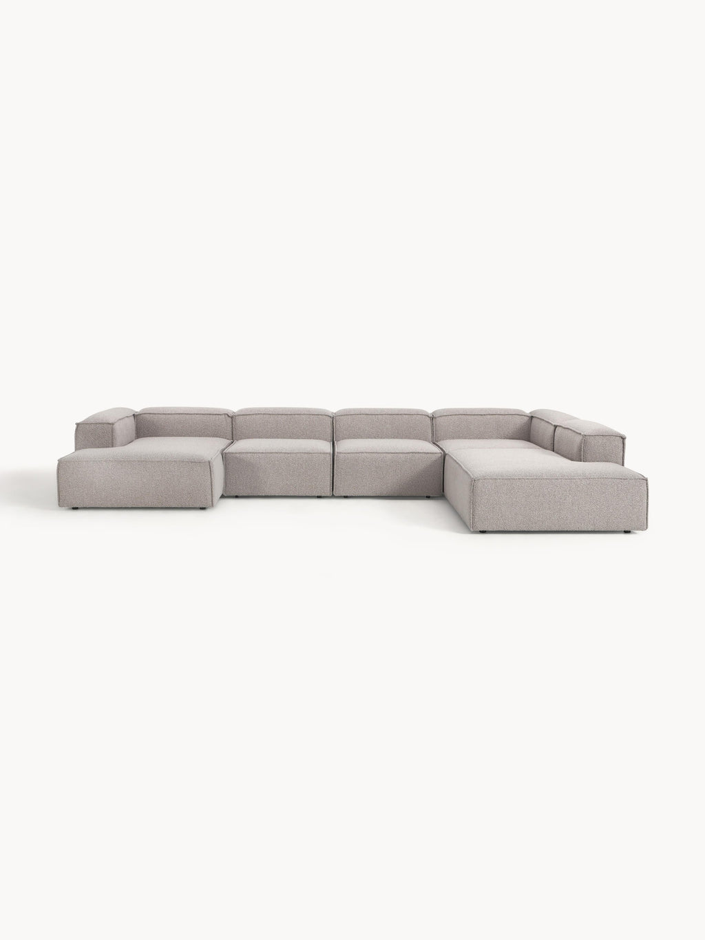 Modulares XL Sofa Lennon aus Bouclé