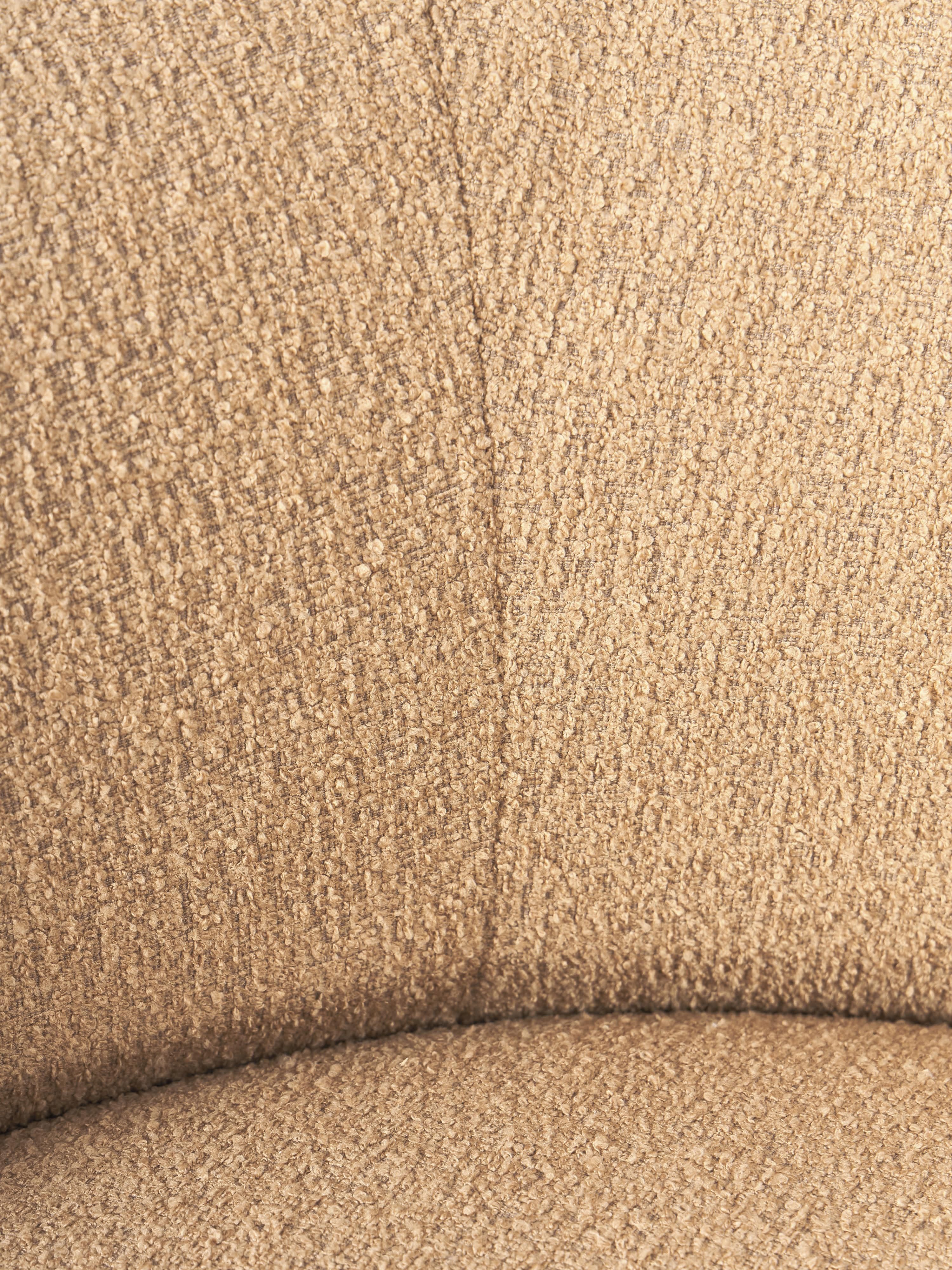 Bouclé-XL-Loungesessel Sofia