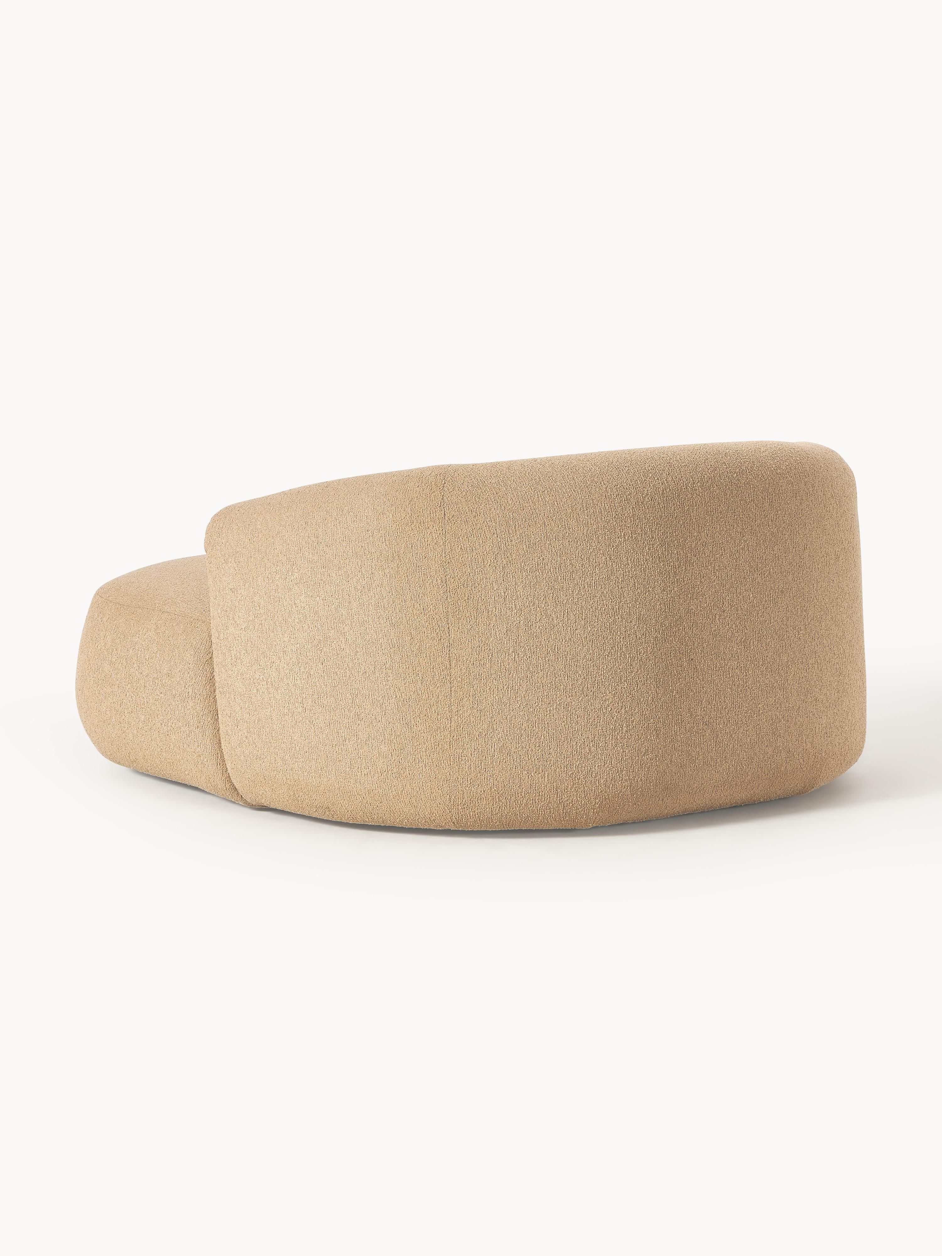 Bouclé-XL-Loungesessel Sofia
