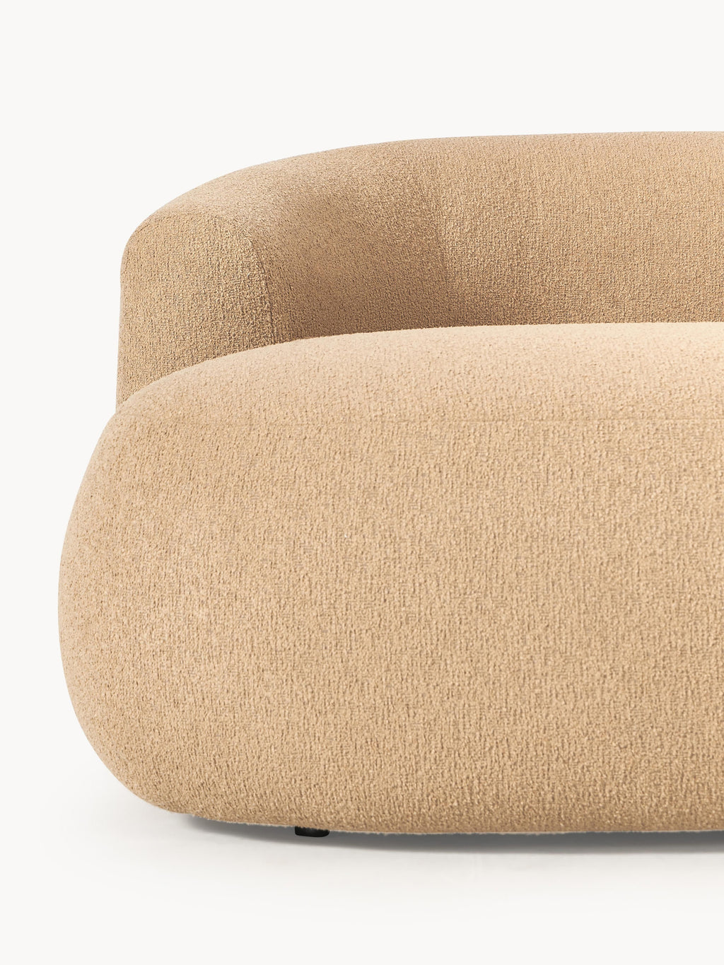 Bouclé-XL-Loungesessel Sofia