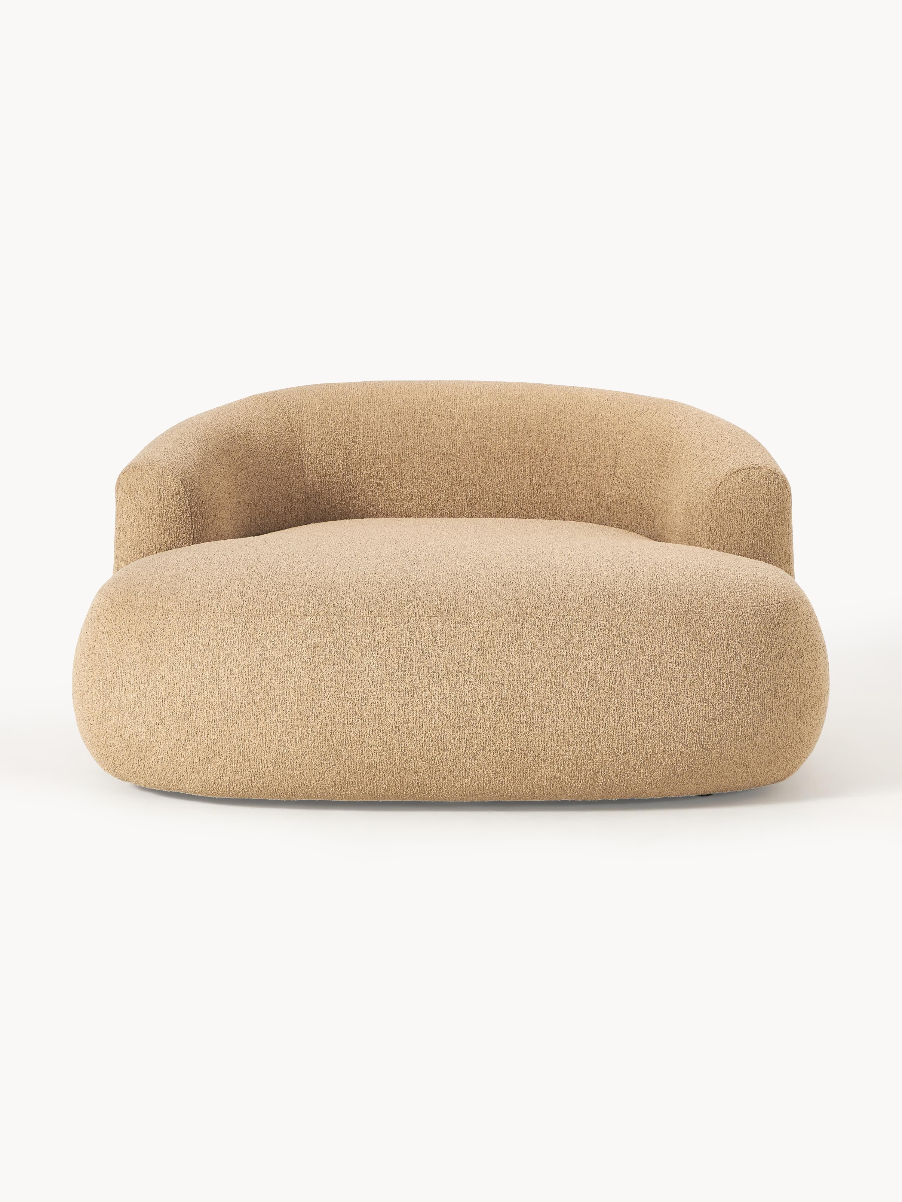 Bouclé-XL-Loungesessel Sofia