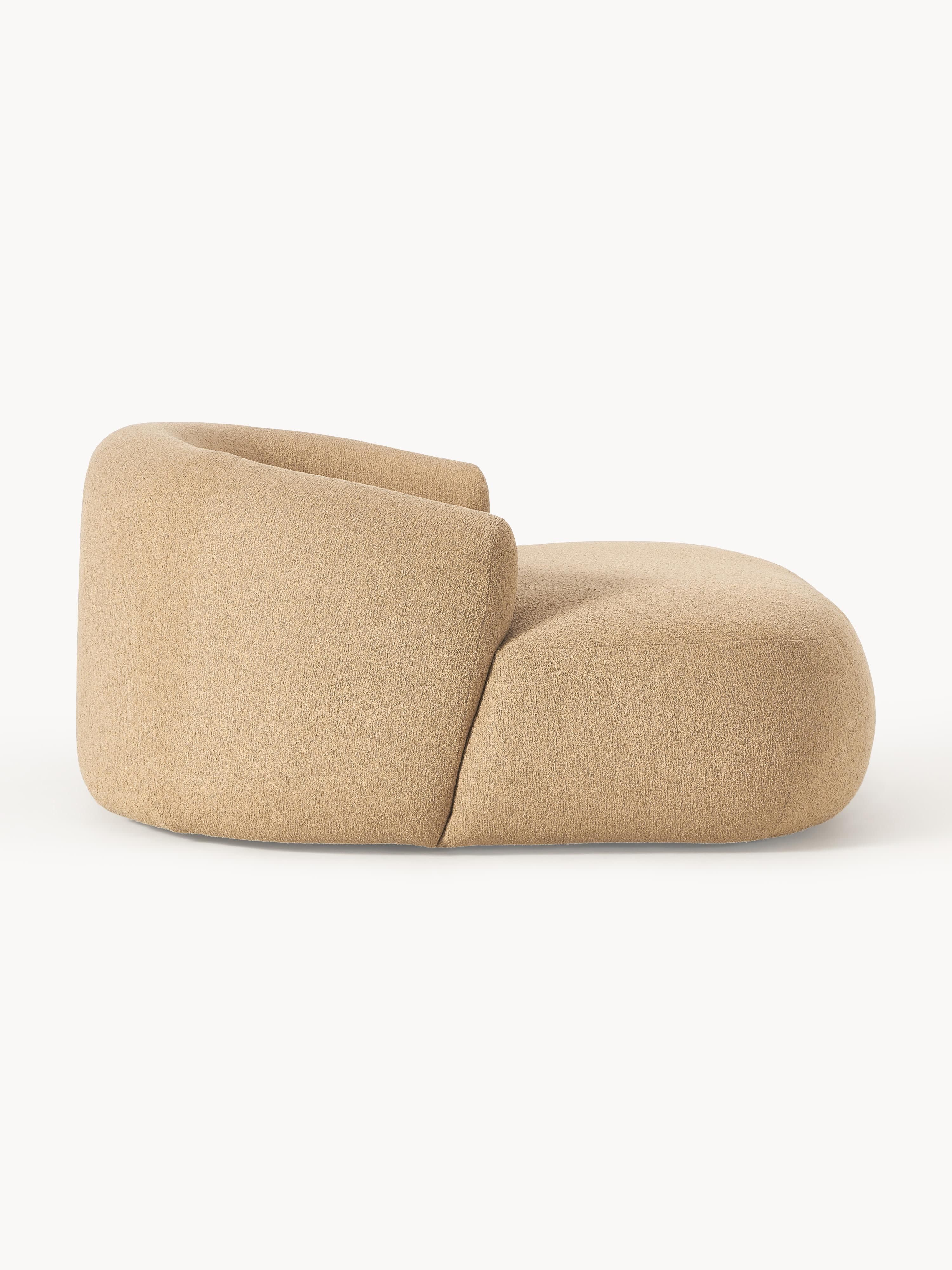 Bouclé-XL-Loungesessel Sofia