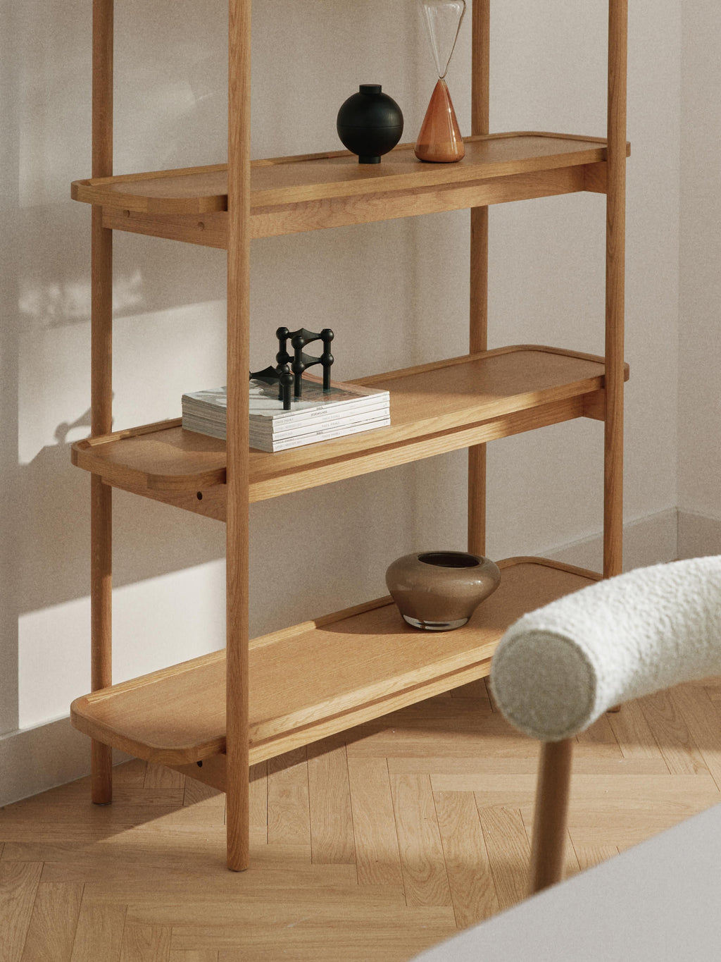 Hohes Holz-Regal Libby