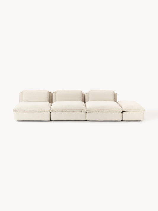 Galeriebild 1 - Modulares XL-Sofa Felix (3-Sitzer) mit Hocker