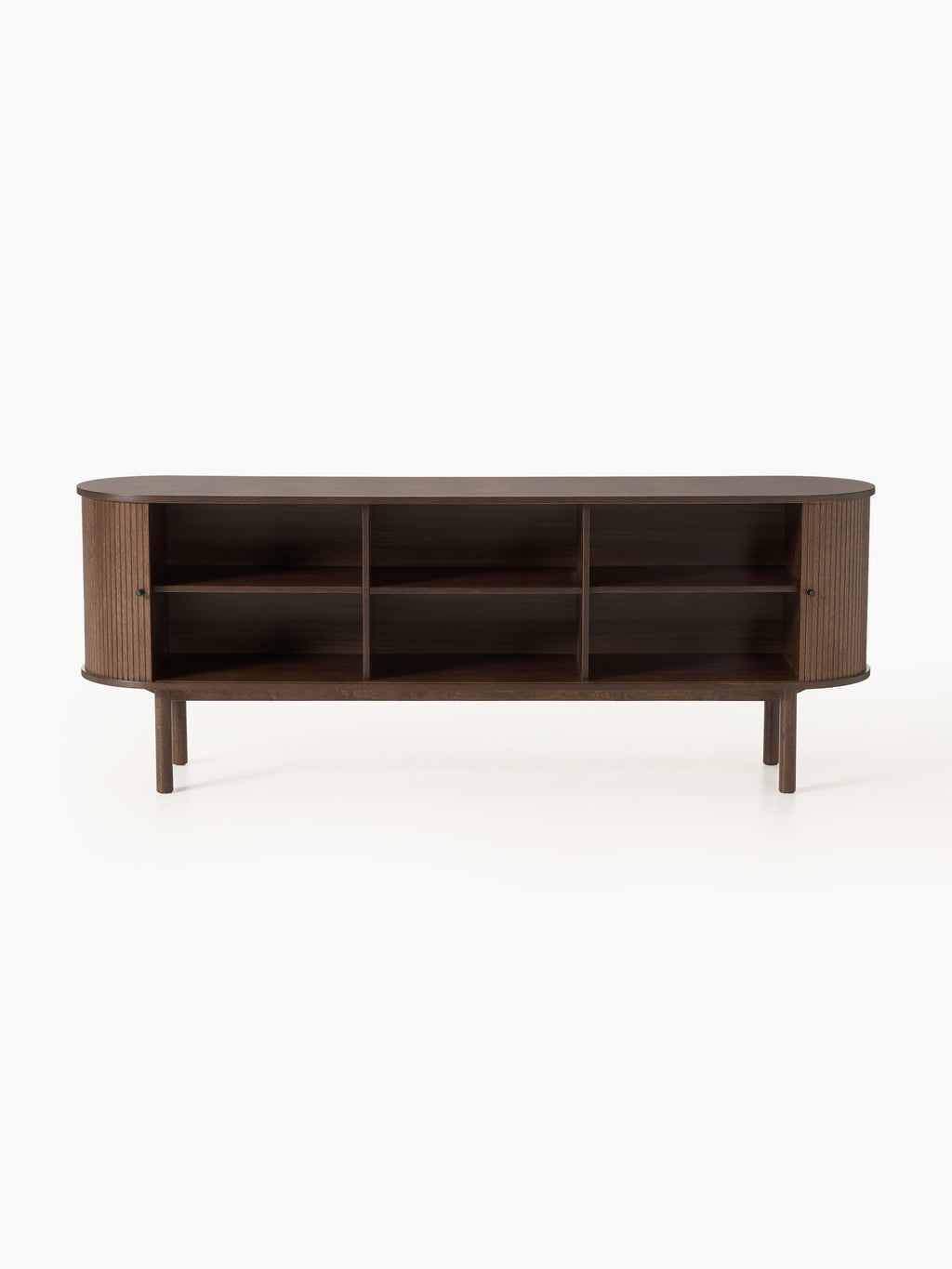 XL Sideboard Calary mit geriffelter Front