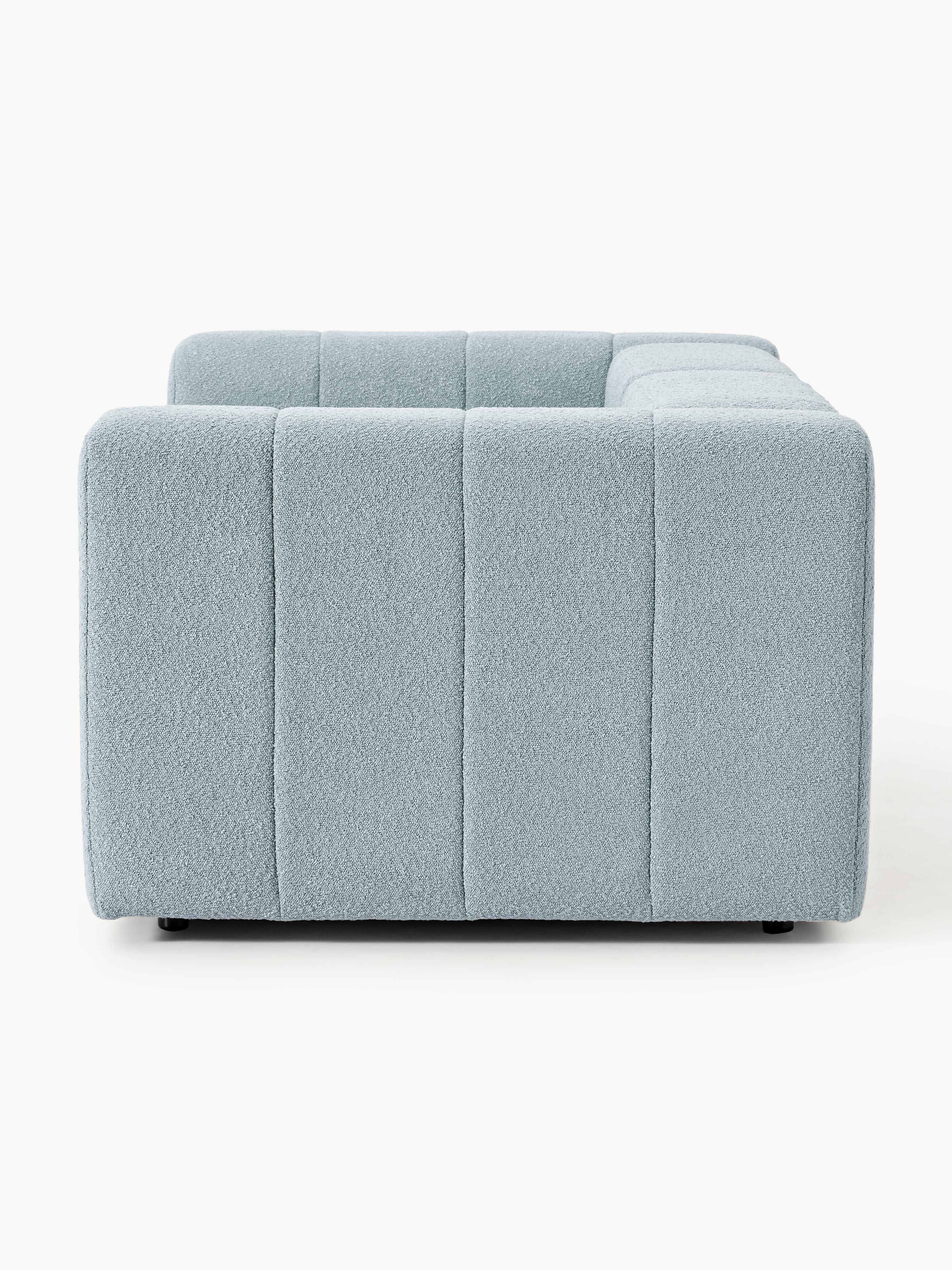 Modulares Bouclé-Sofa Lena (3-Sitzer)