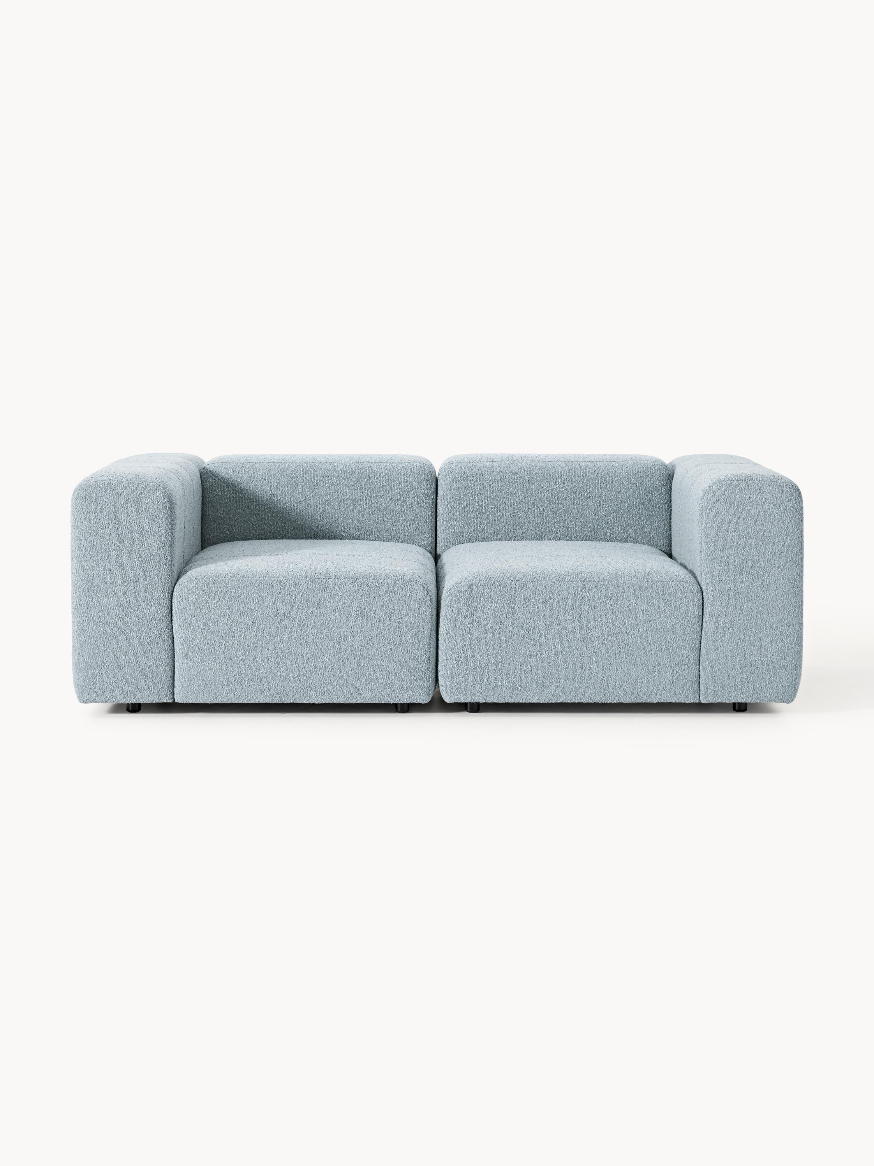 Galeriebild 1 - Modulares Bouclé-Sofa Lena (3-Sitzer)