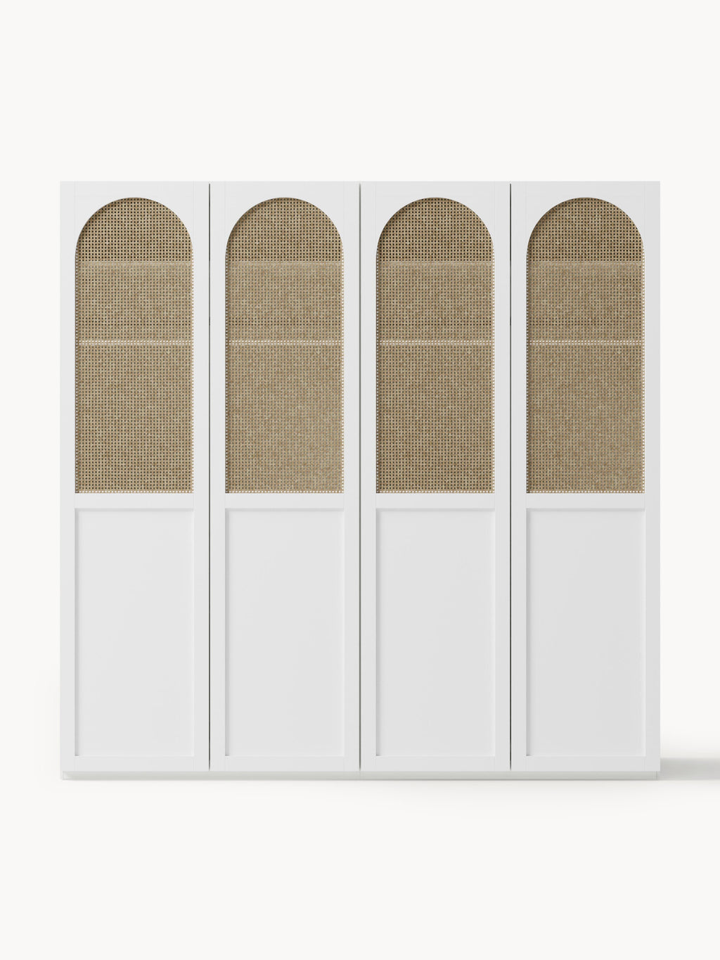 Modularer Drehtürenschrank Jeanne, 200 cm Breite, in verschiedenen Größen