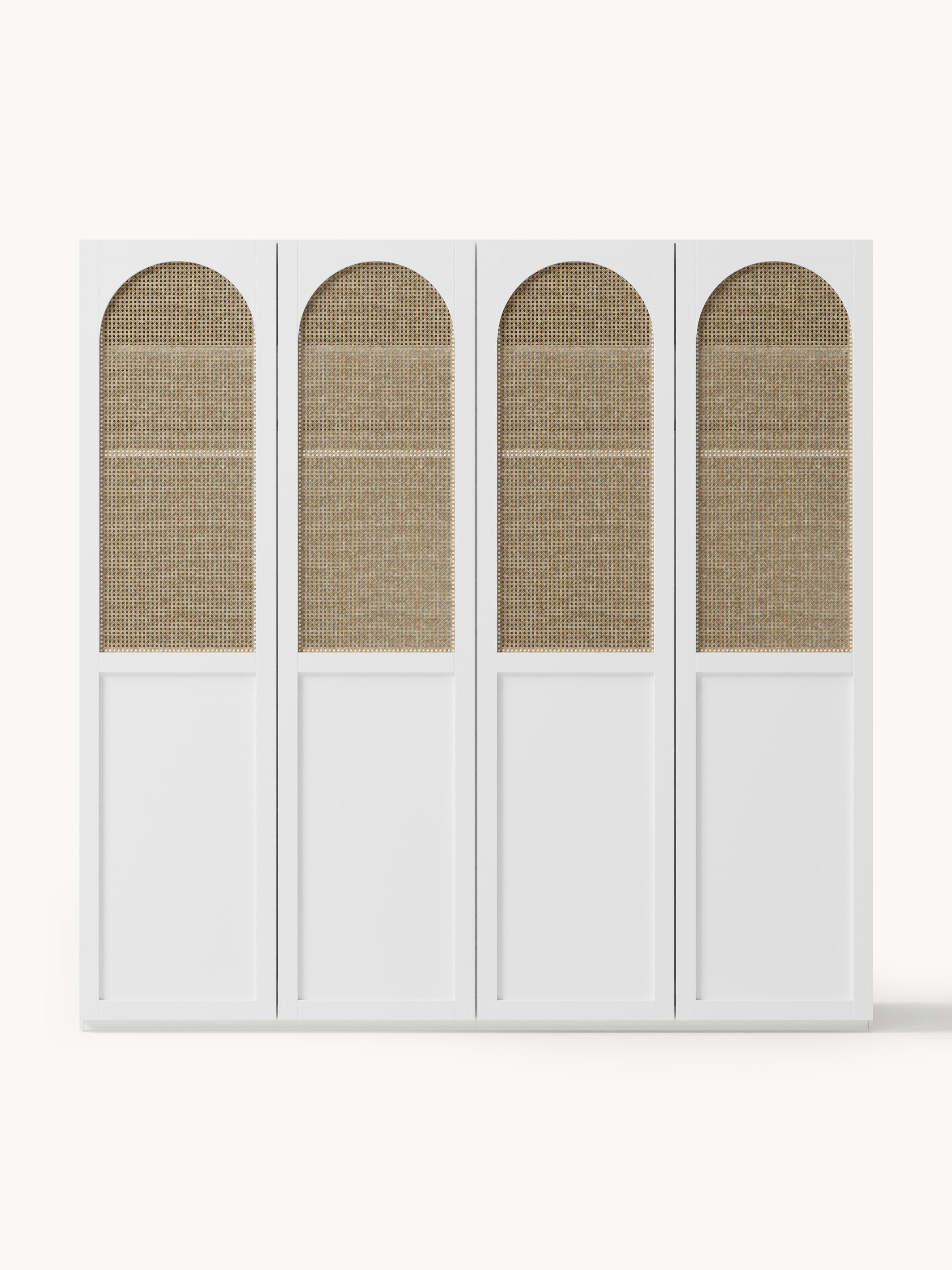Modularer Drehtürenschrank Jeanne, 200 cm Breite, in verschiedenen Größen