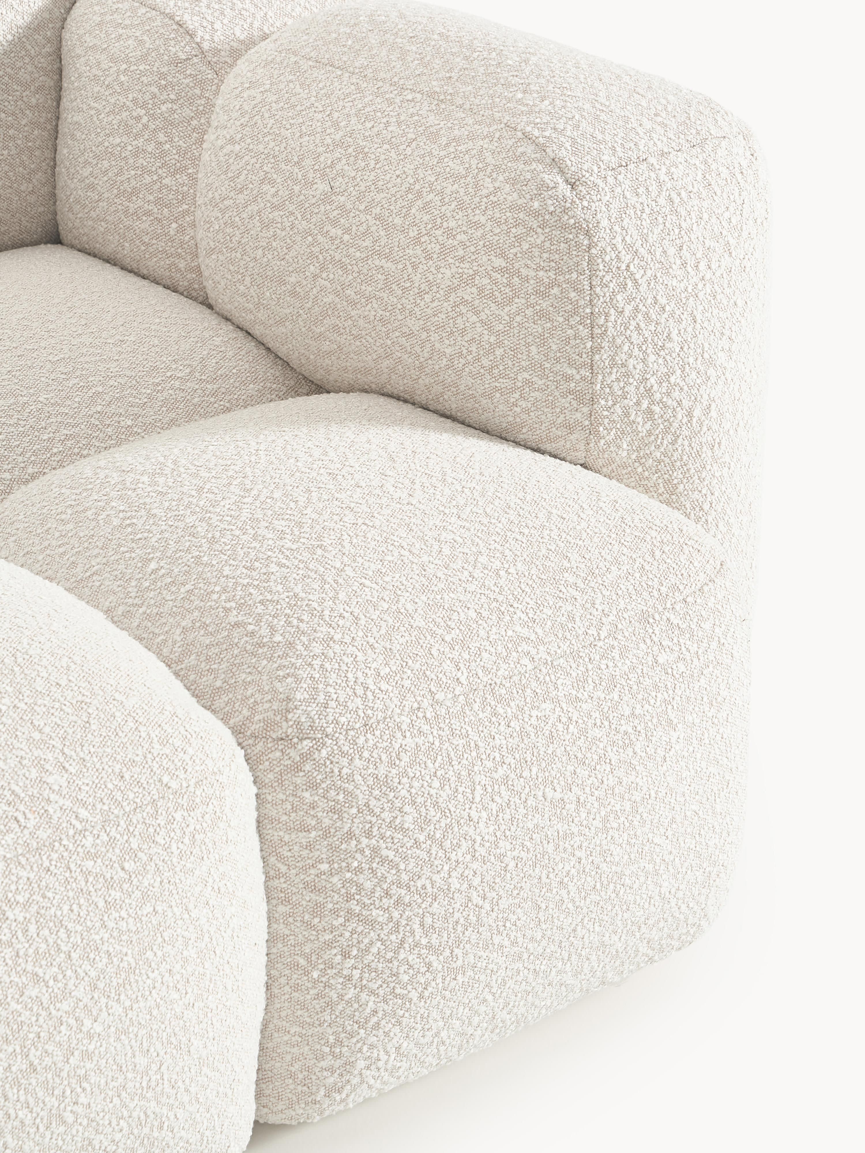 Eckmodul Tayla aus Bouclé