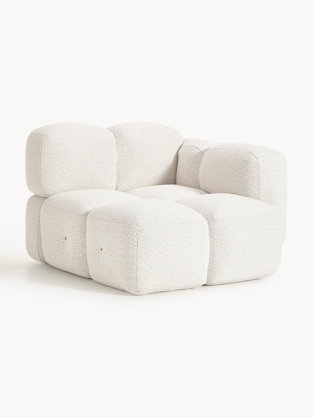 Eckmodul Tayla aus Bouclé