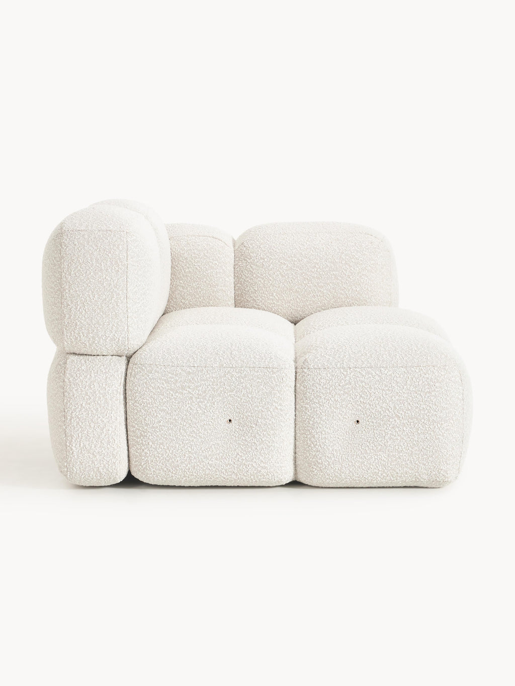 Eckmodul Tayla aus Bouclé