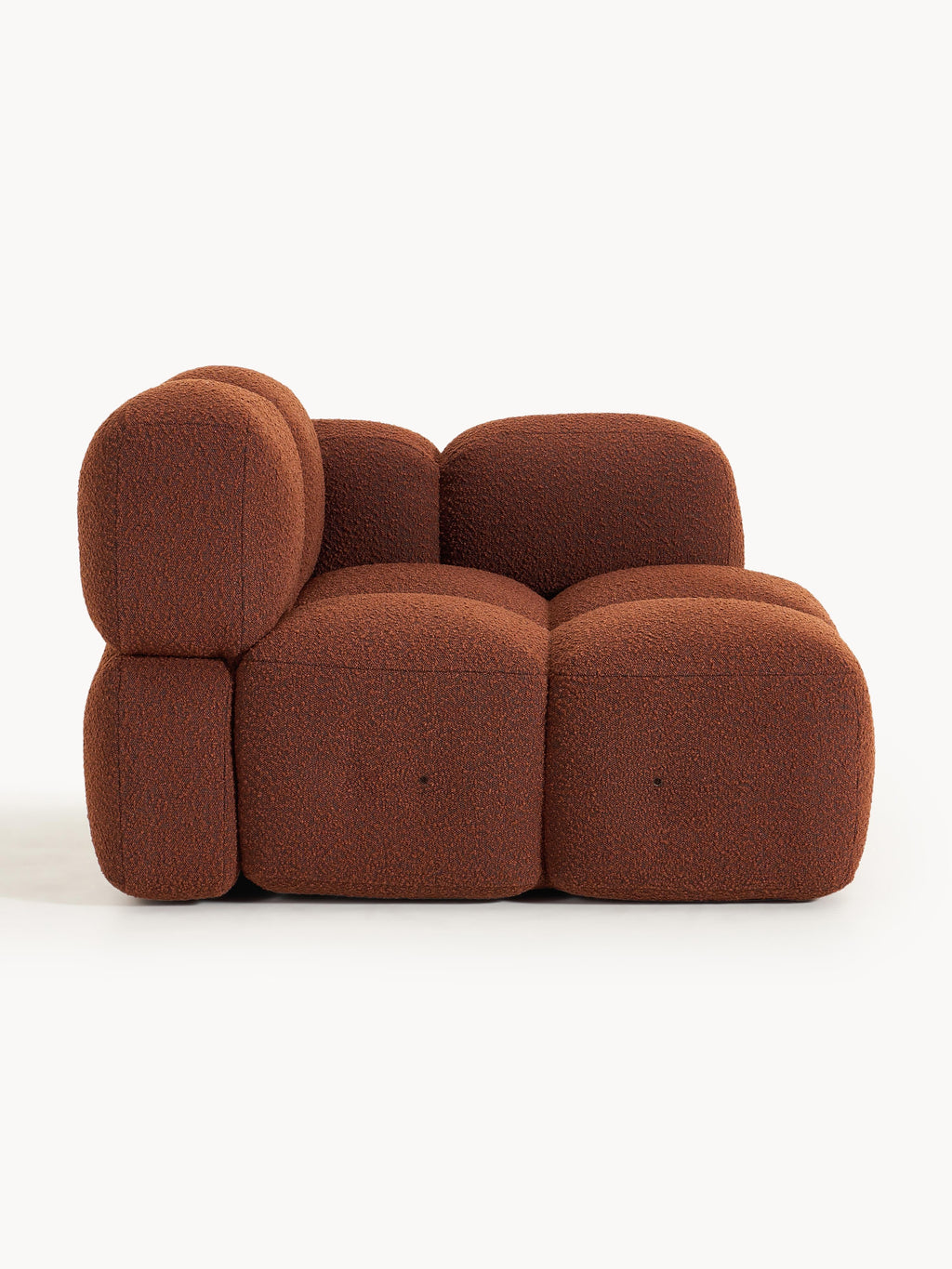 Eckmodul Tayla aus Bouclé