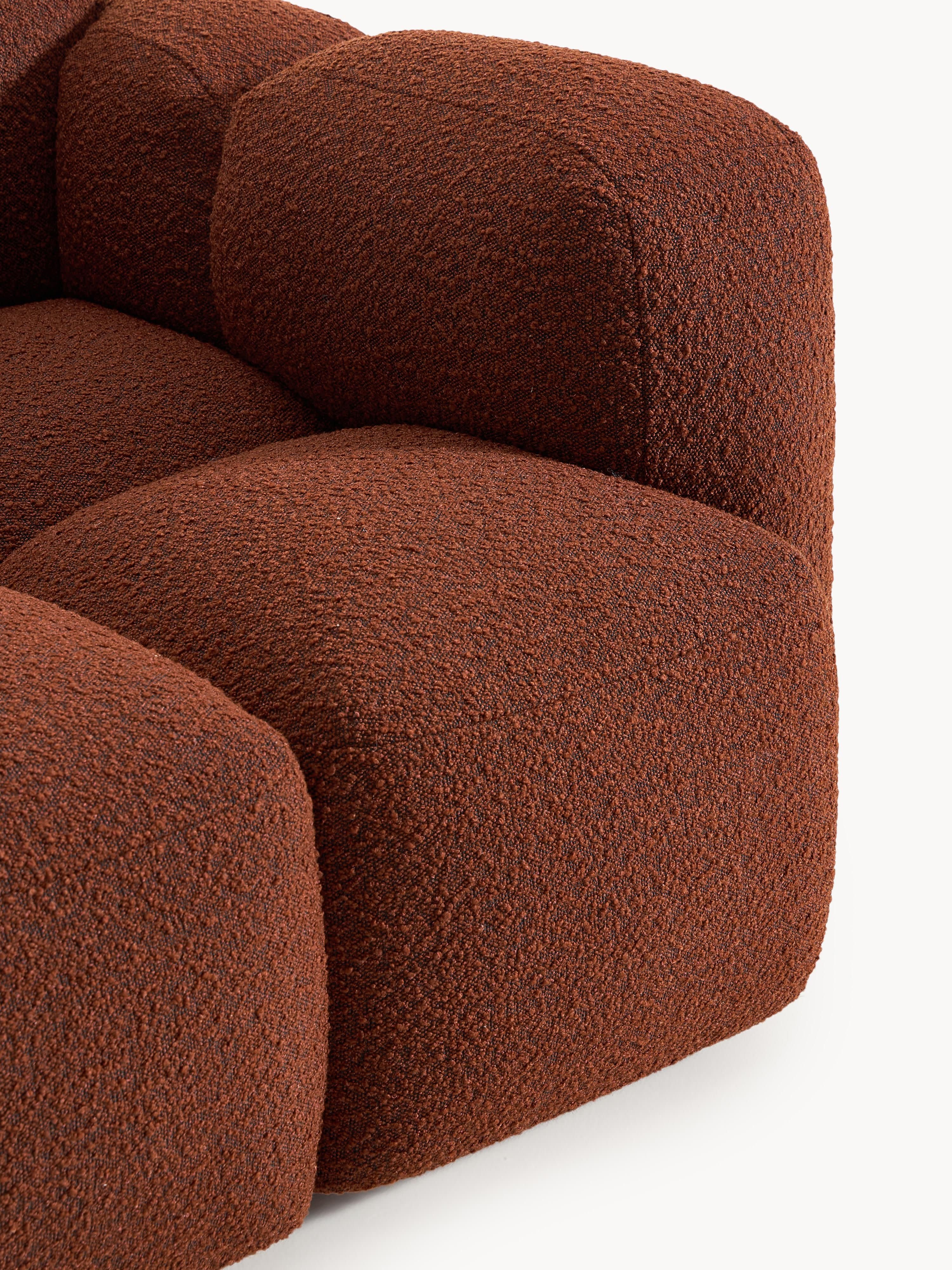 Eckmodul Tayla aus Bouclé
