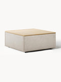 Galeriebild 1 - Sofa-Hocker Lennon aus Leinen-Mix mit Stauraum