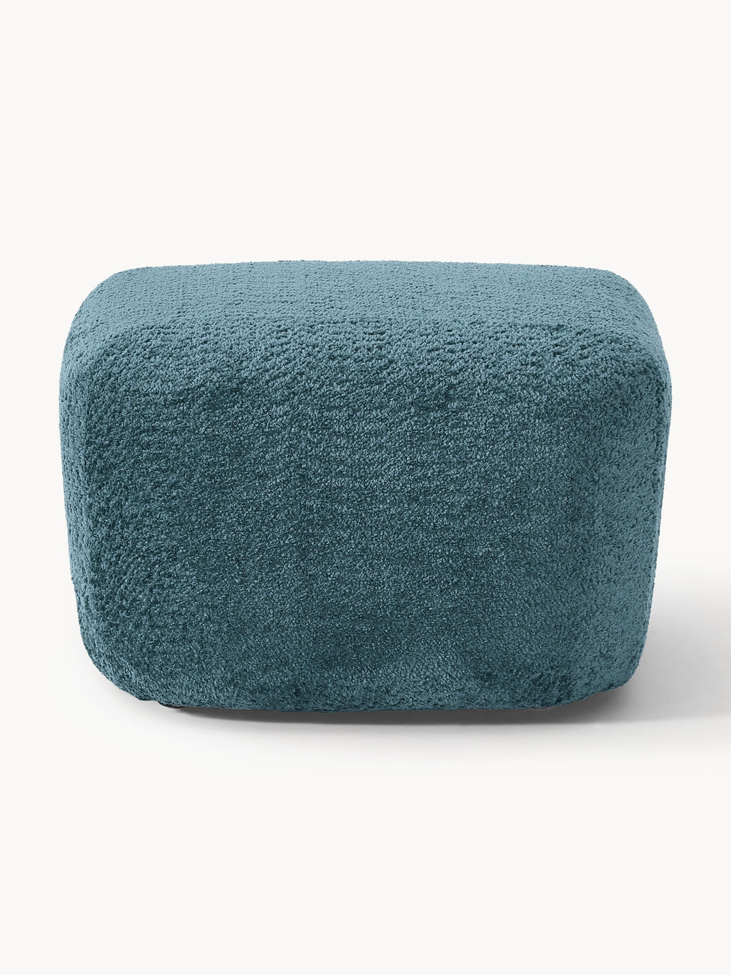 Sofa-Hocker Wolke aus Teddy-Bouclé