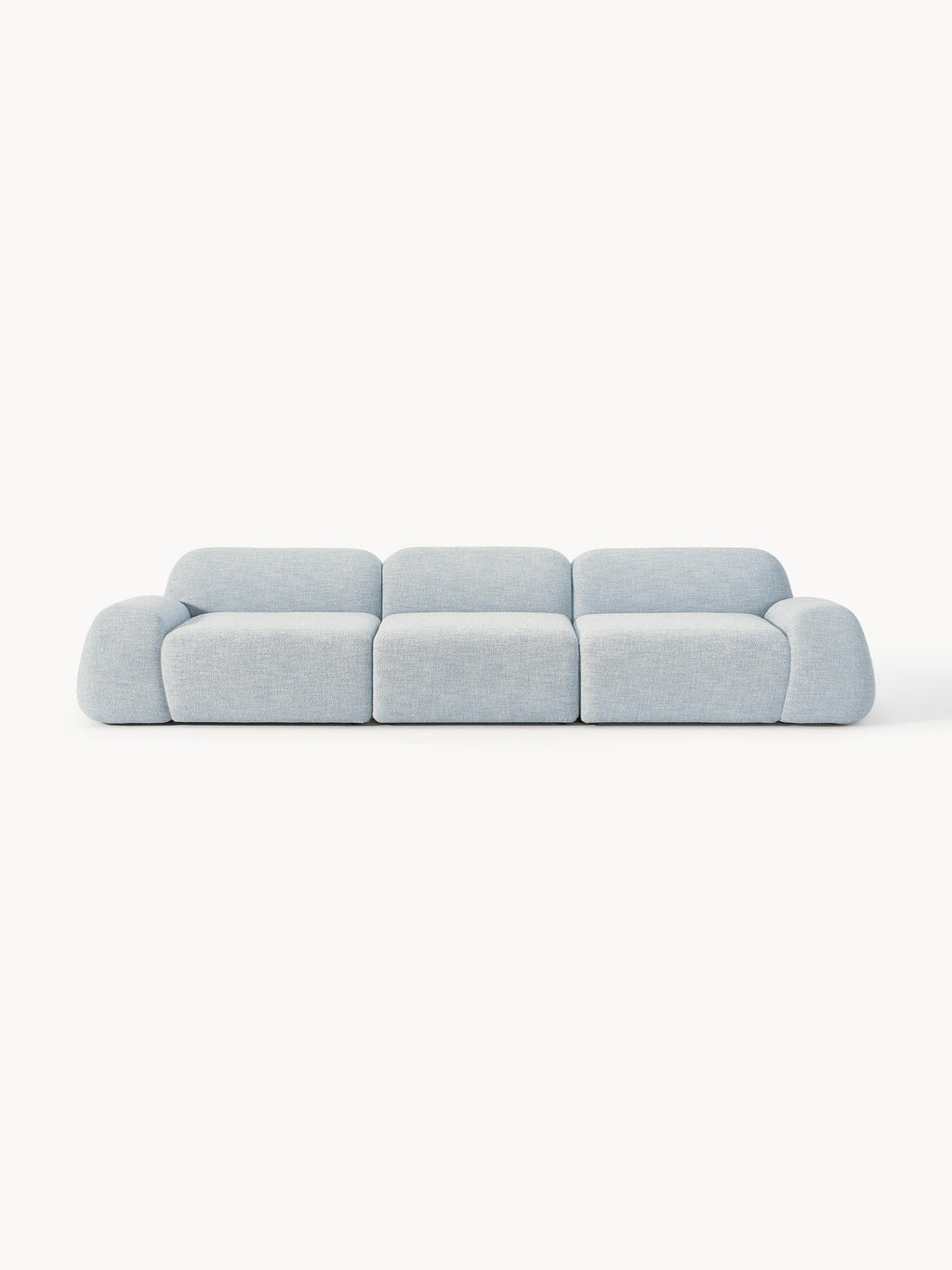 Galeriebild 1 - Modulares Bouclé-Sofa Wolke (4-Sitzer)