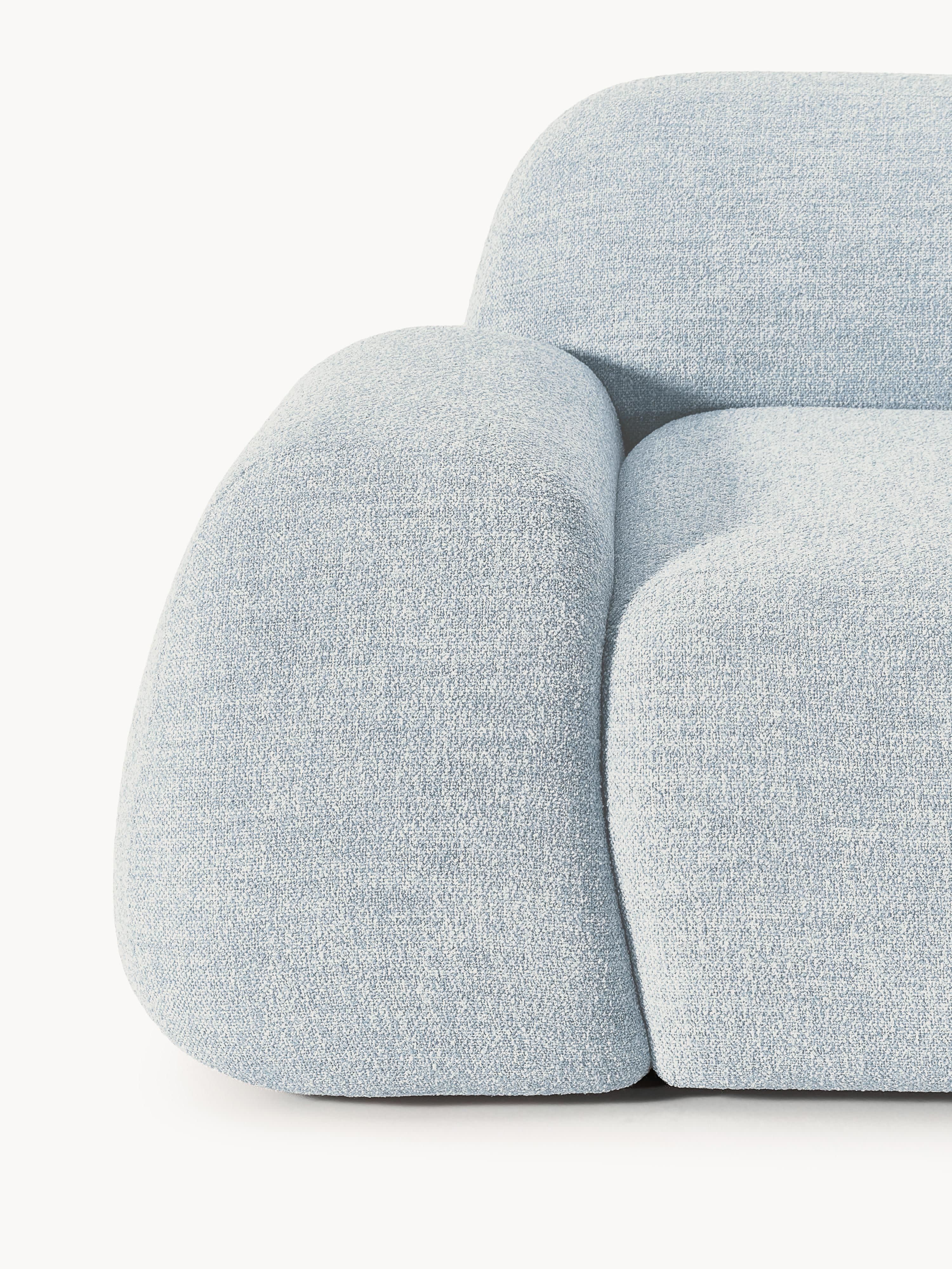 Modulares Bouclé-Sofa Wolke (4-Sitzer)