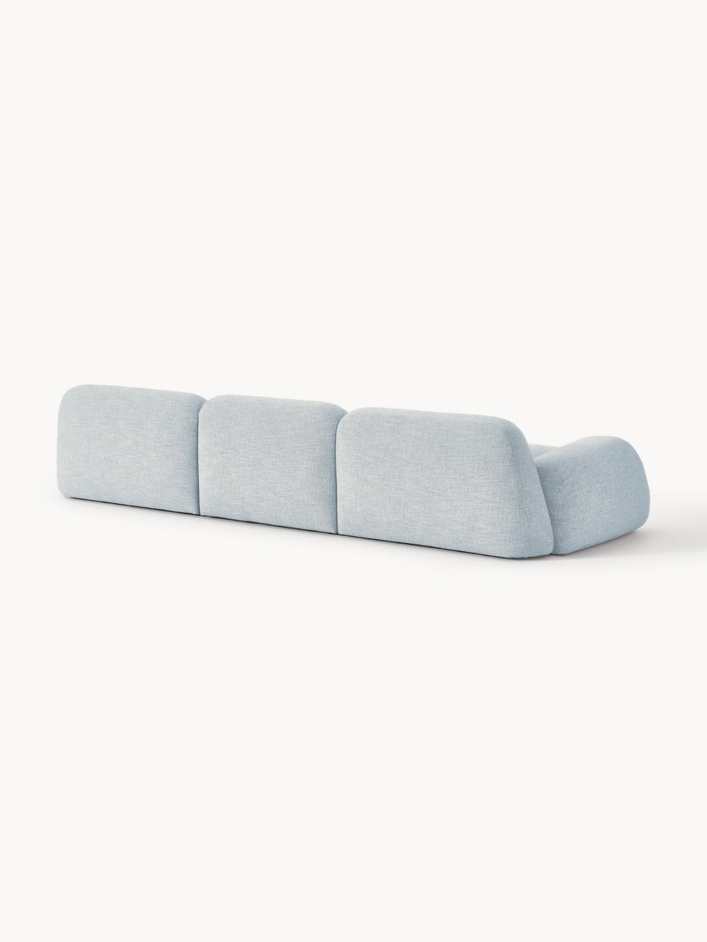 Modulares Bouclé-Sofa Wolke (4-Sitzer)