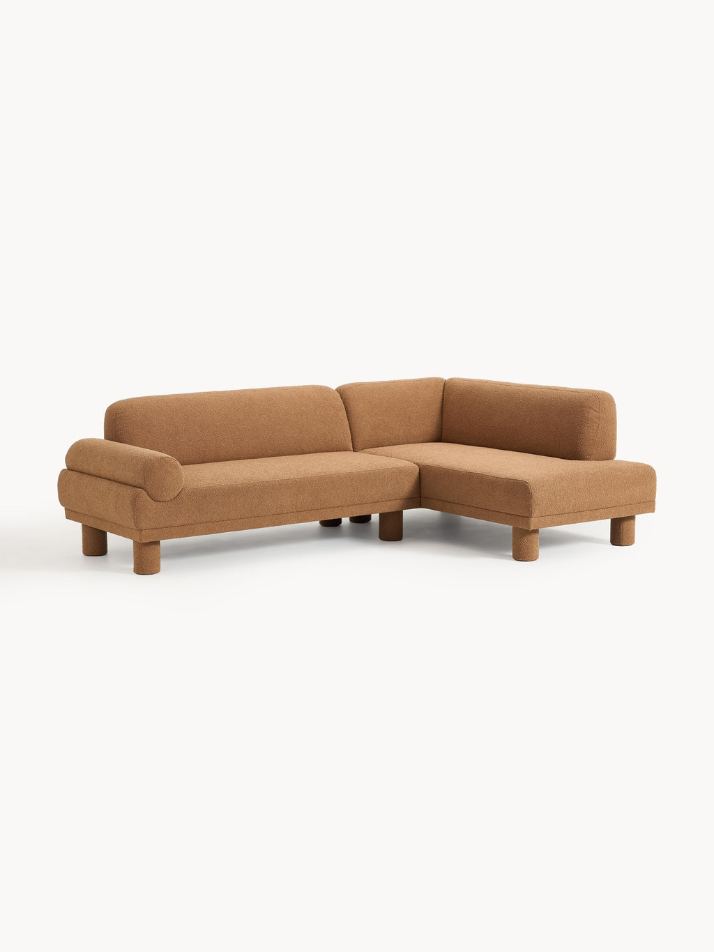 Bouclé-Ecksofa Lilo