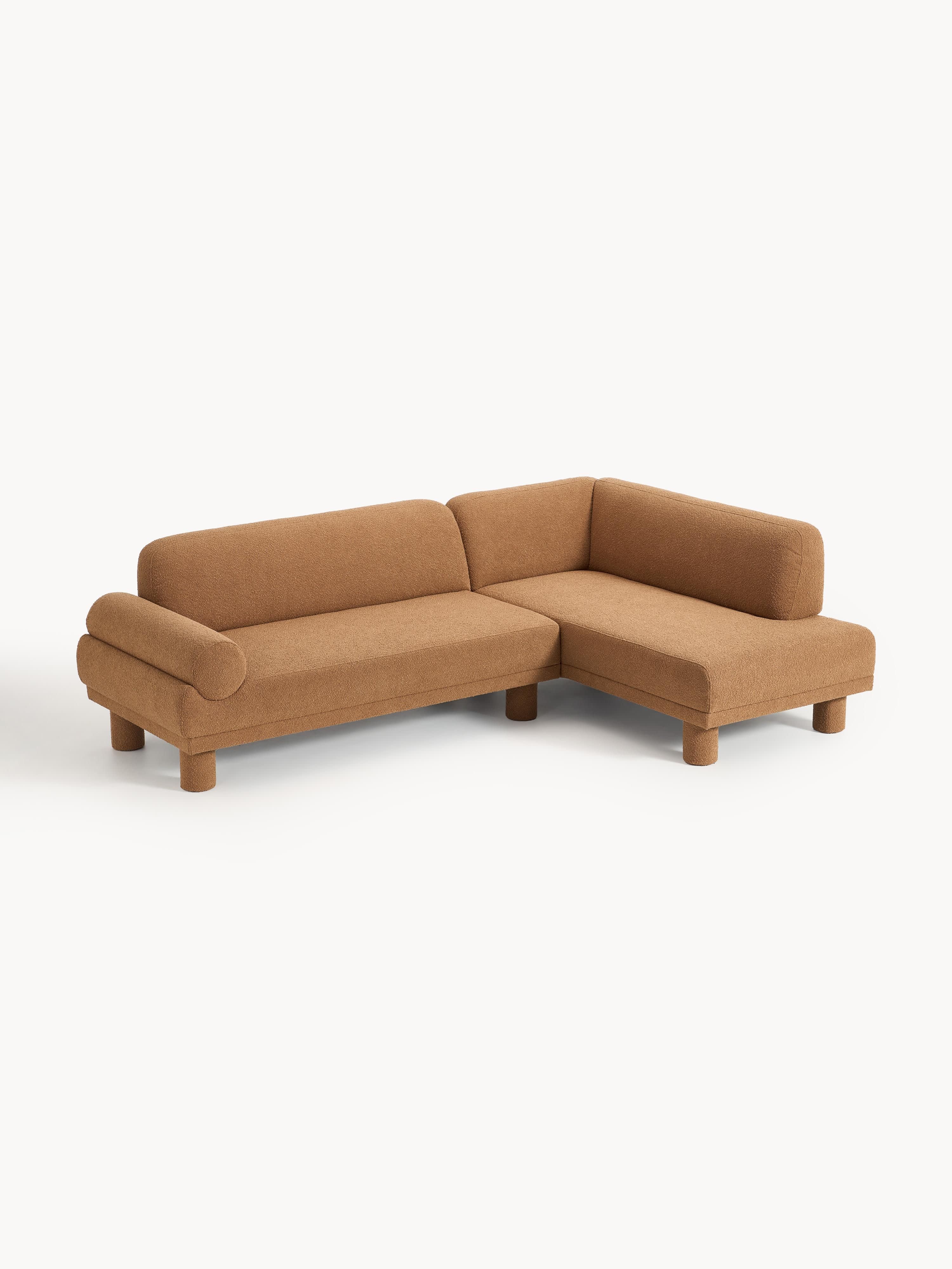 Bouclé-Ecksofa Lilo