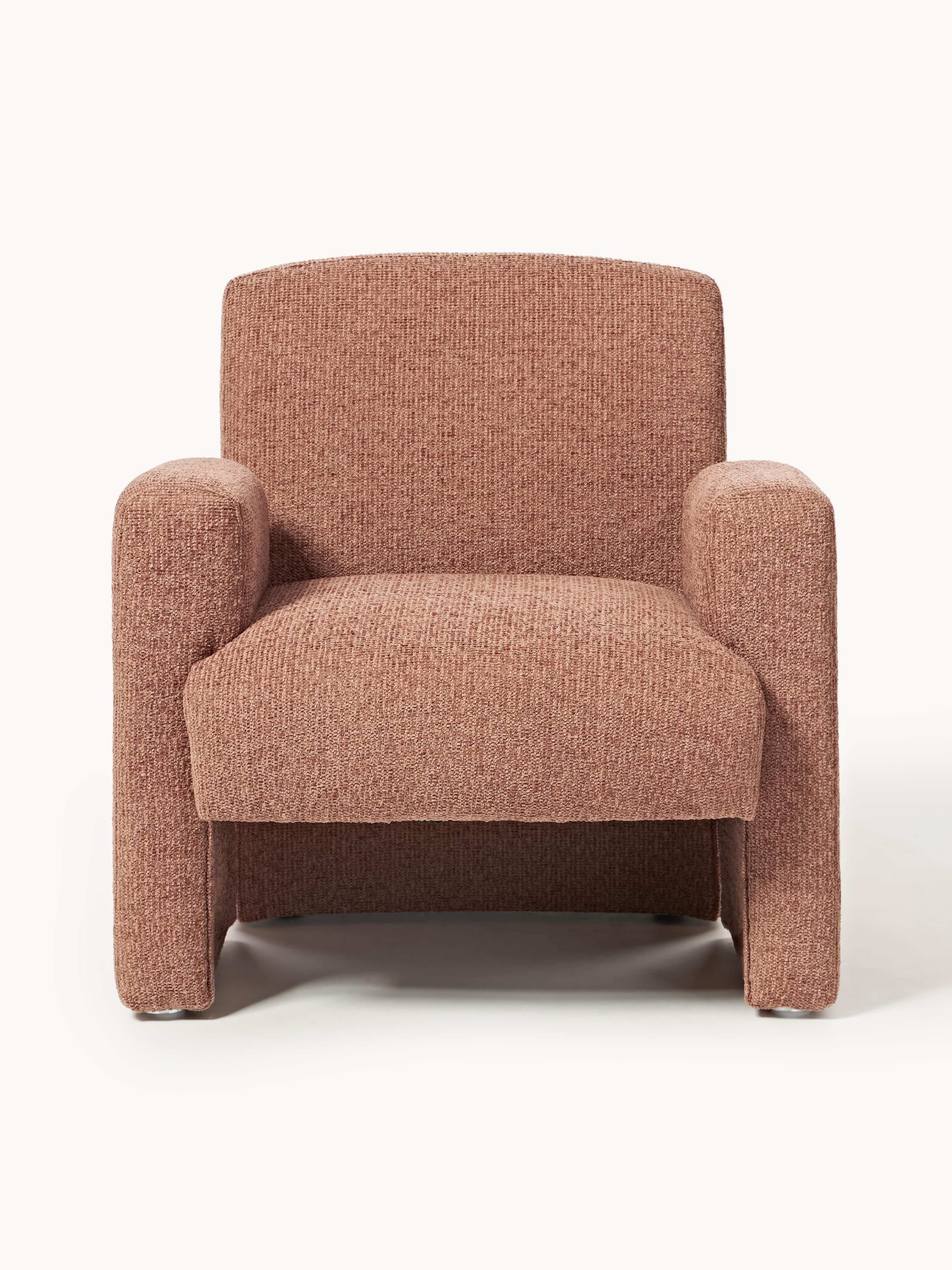 Bouclé-Loungesessel Aven