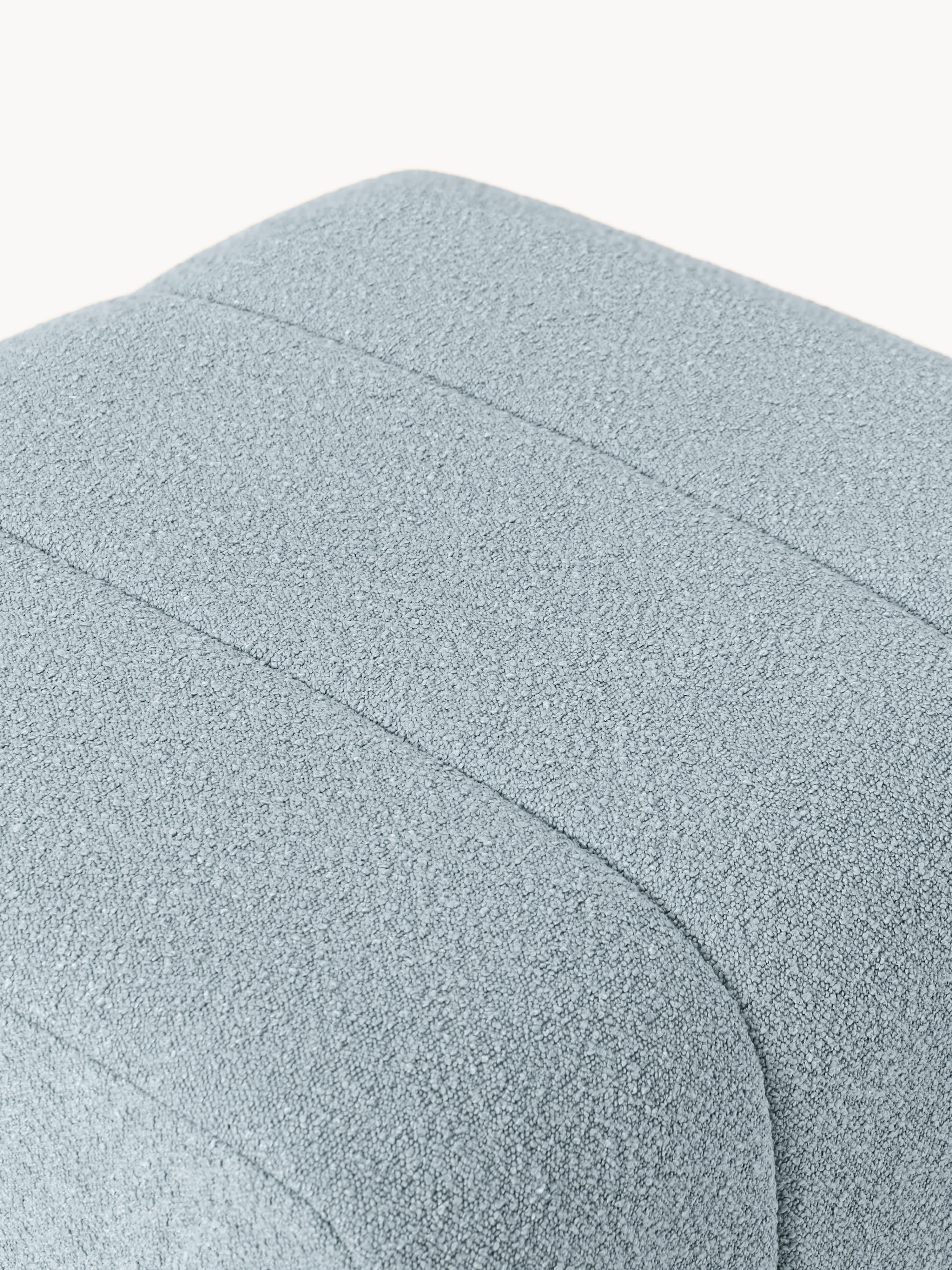 Bouclé-Sofa-Hocker Lena