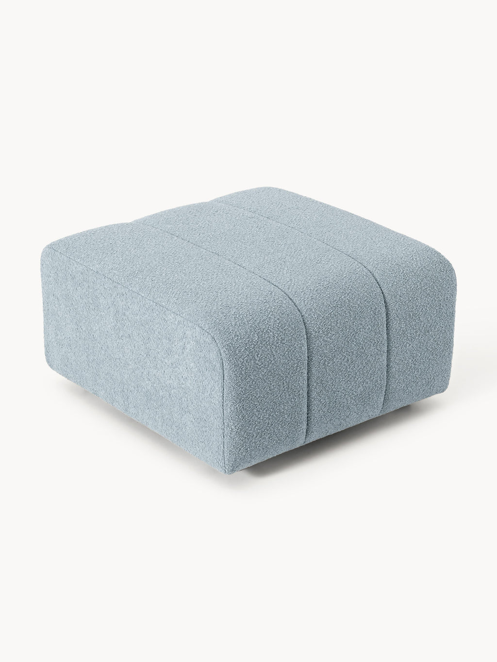 Bouclé-Sofa-Hocker Lena