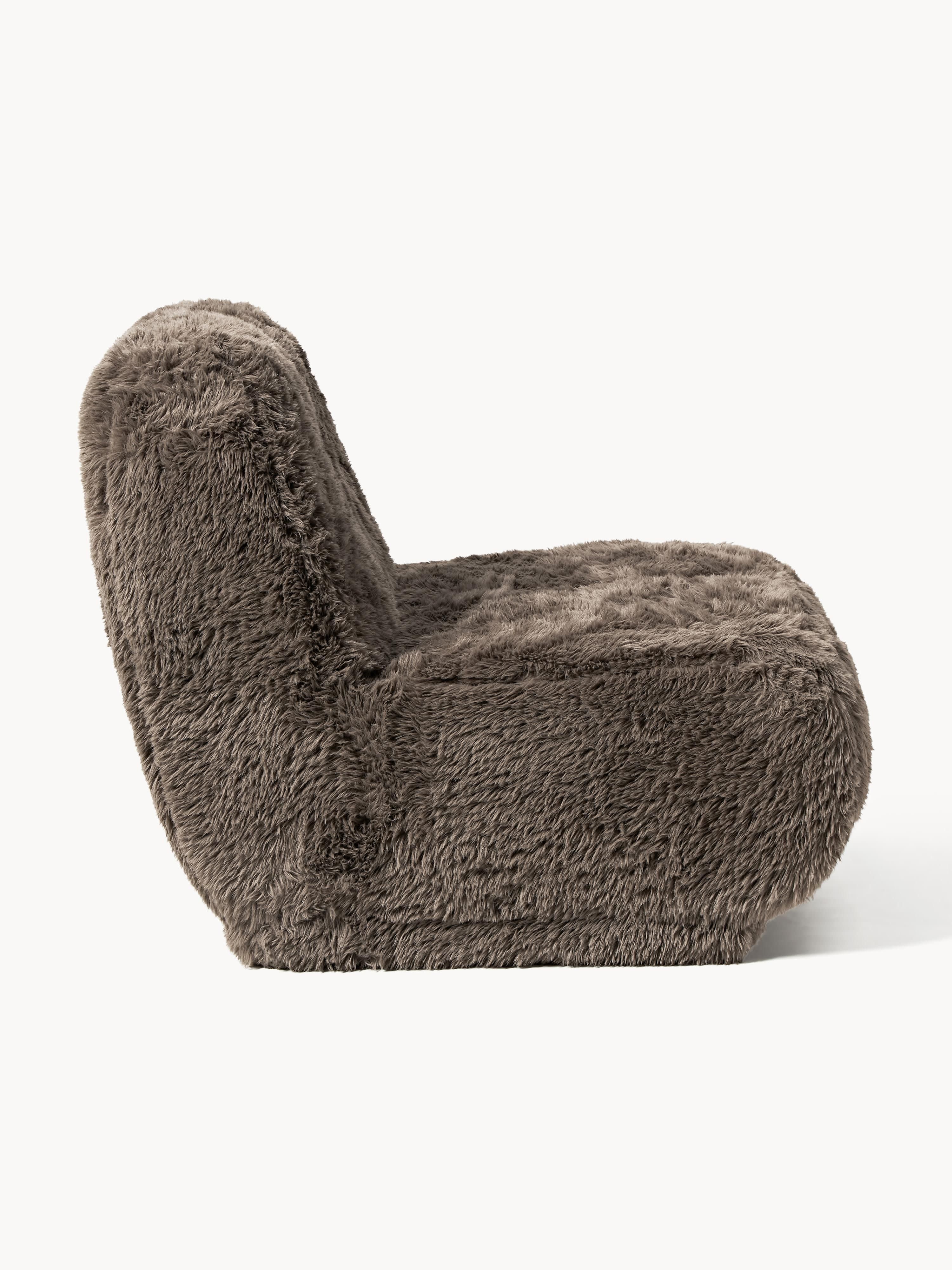 Loungesessel Emie aus Kunstfell